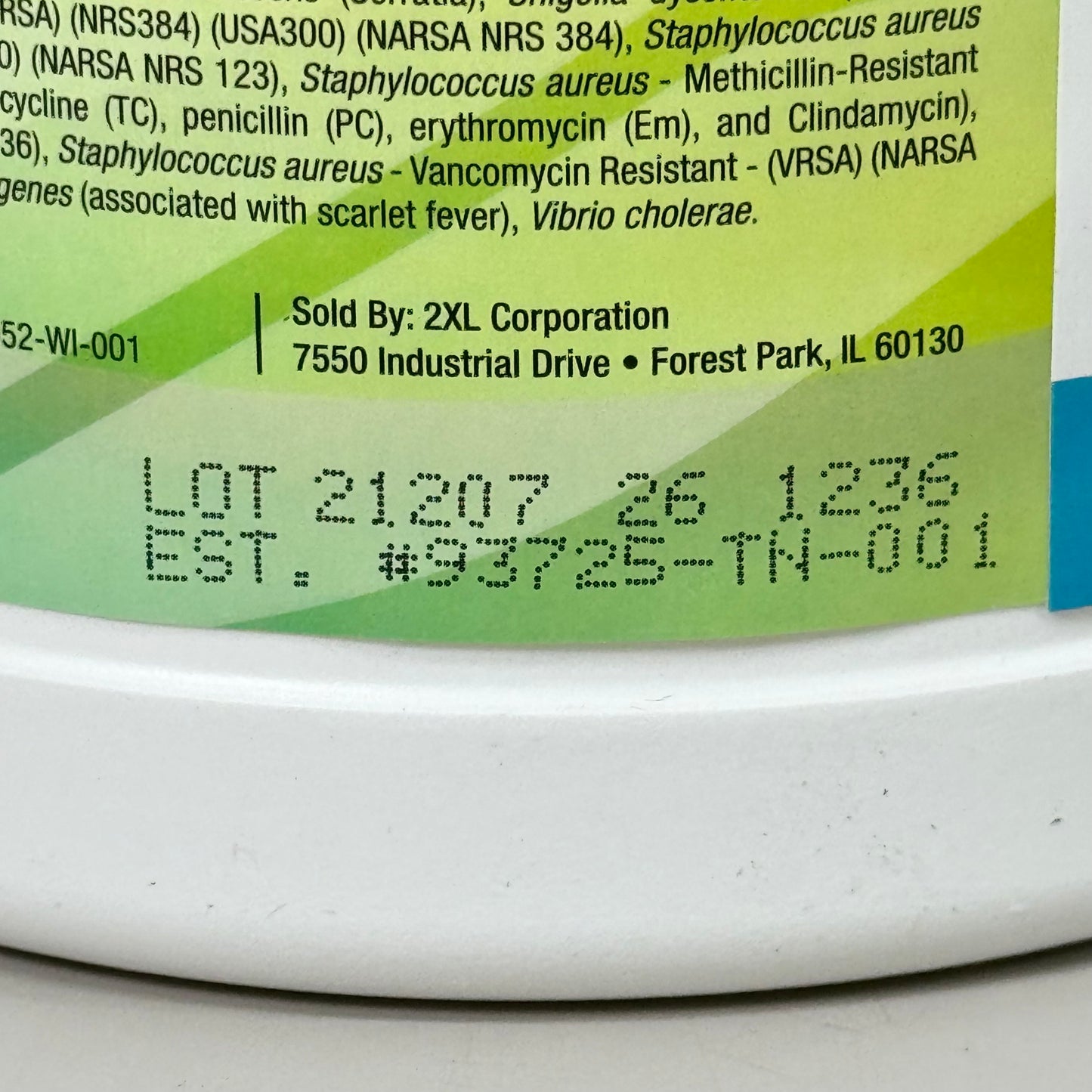 FORCE2(3 PACK,660 WIPES TOTAL) Disinfecting Wipes Effective Against 51 Pathogens