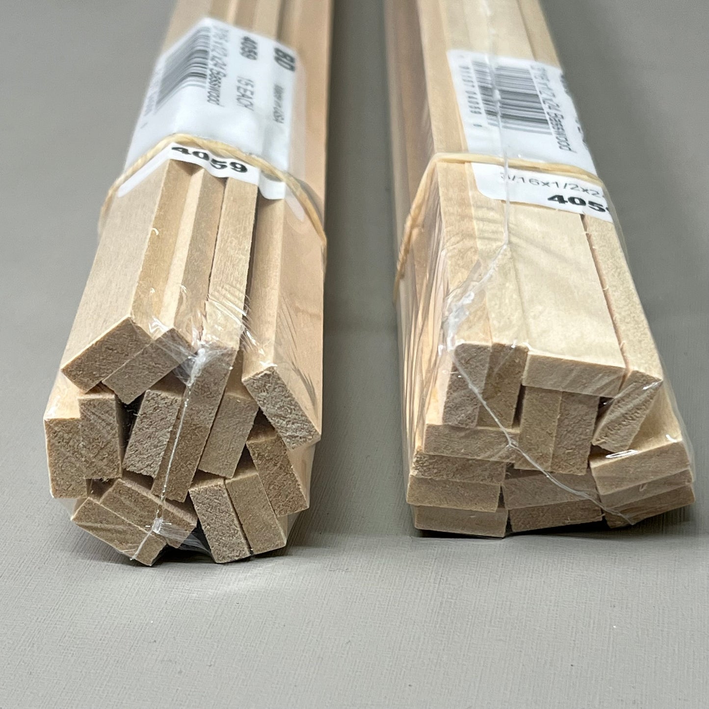 MIDWESTS PRODUCTS CO. (30 PACK) Domestic Basswood Strips 3/16" X 1/2" 24" 4059