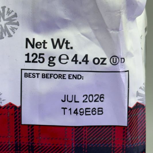 ZA@ WALKER'S (12 PACK) Mini Festive Shortbread Trees 4.4 oz BB 07/26 (New Other, Distressed Box)