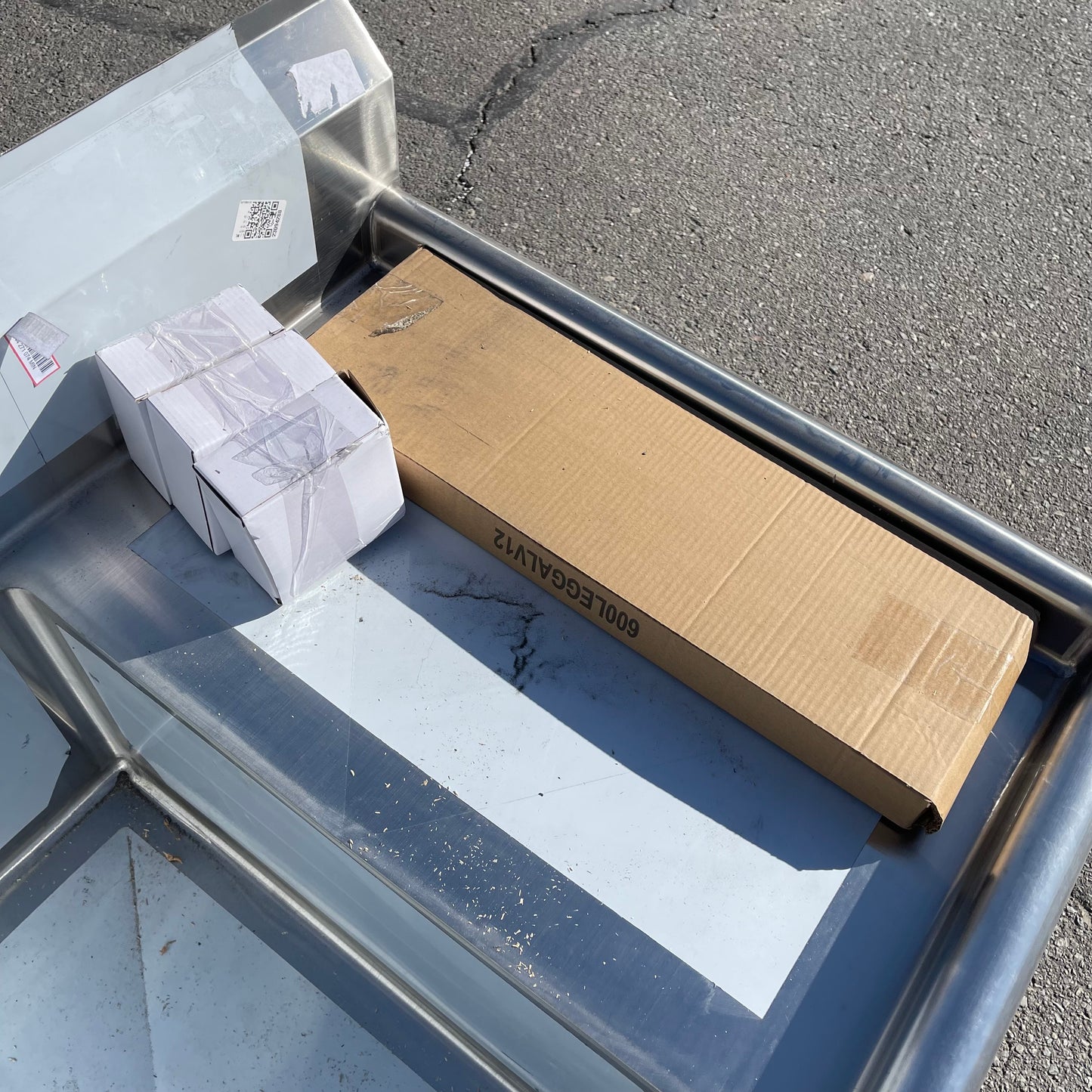 STEELTON Commercial 3 Compartment Sink Stainless Steel 522CS31824LR