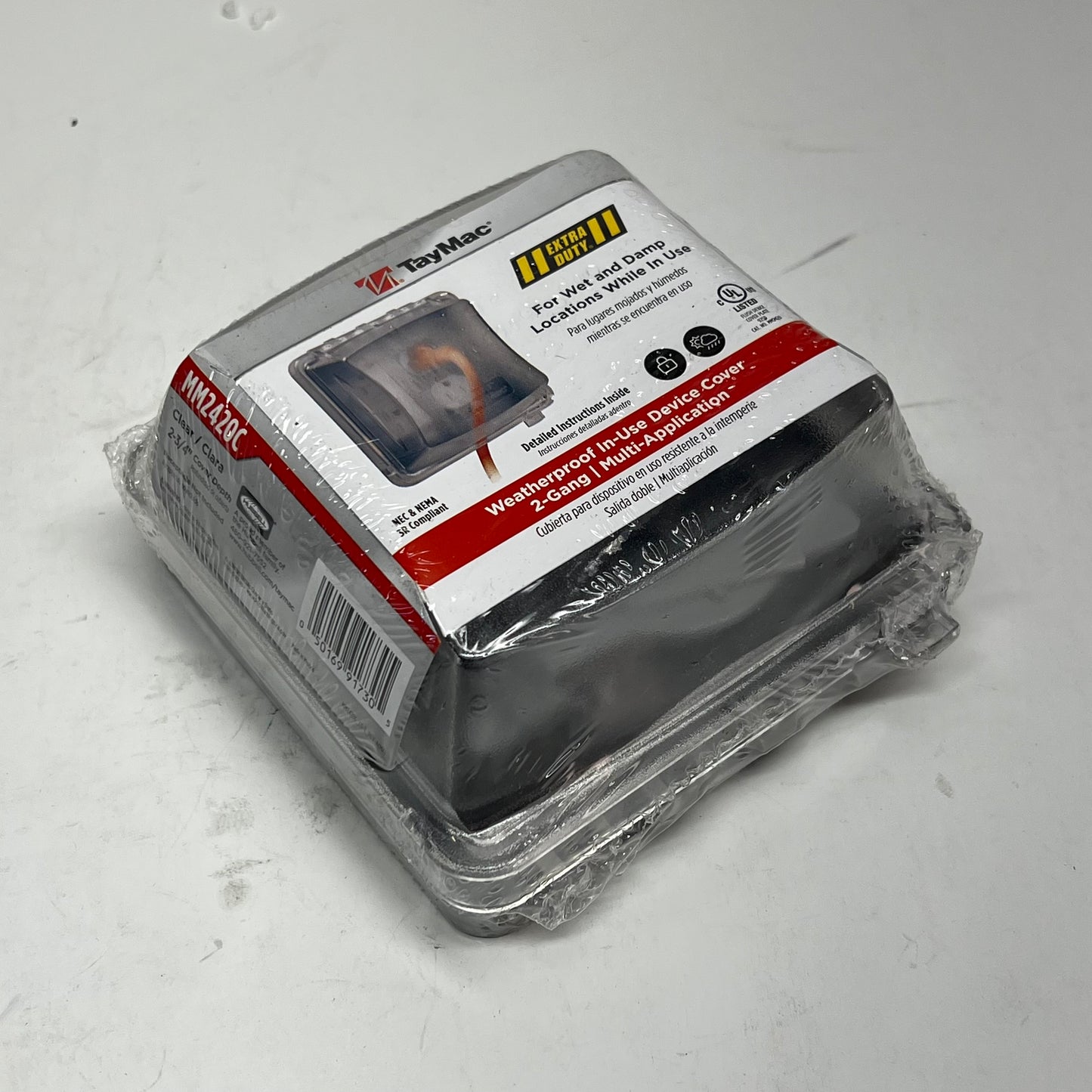 TAYMAC (2 PACK) 2-gang Weatherproof In-use Cover Extra Duty 2-3/4" Deep MM2420C