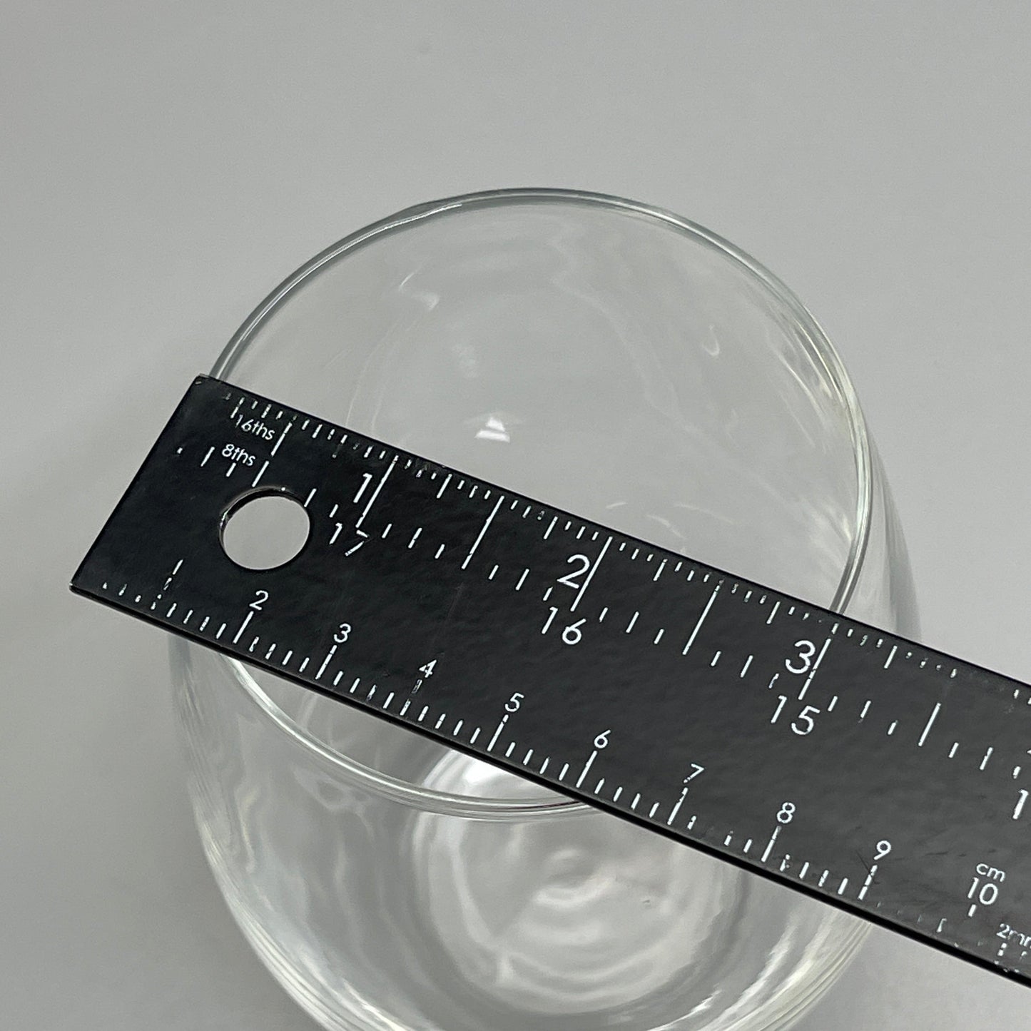 ZA@ ARCOROC (12 PACK) Perfection Stemless Wine Glass 21 oz Clear, Made in USA! C8304 J