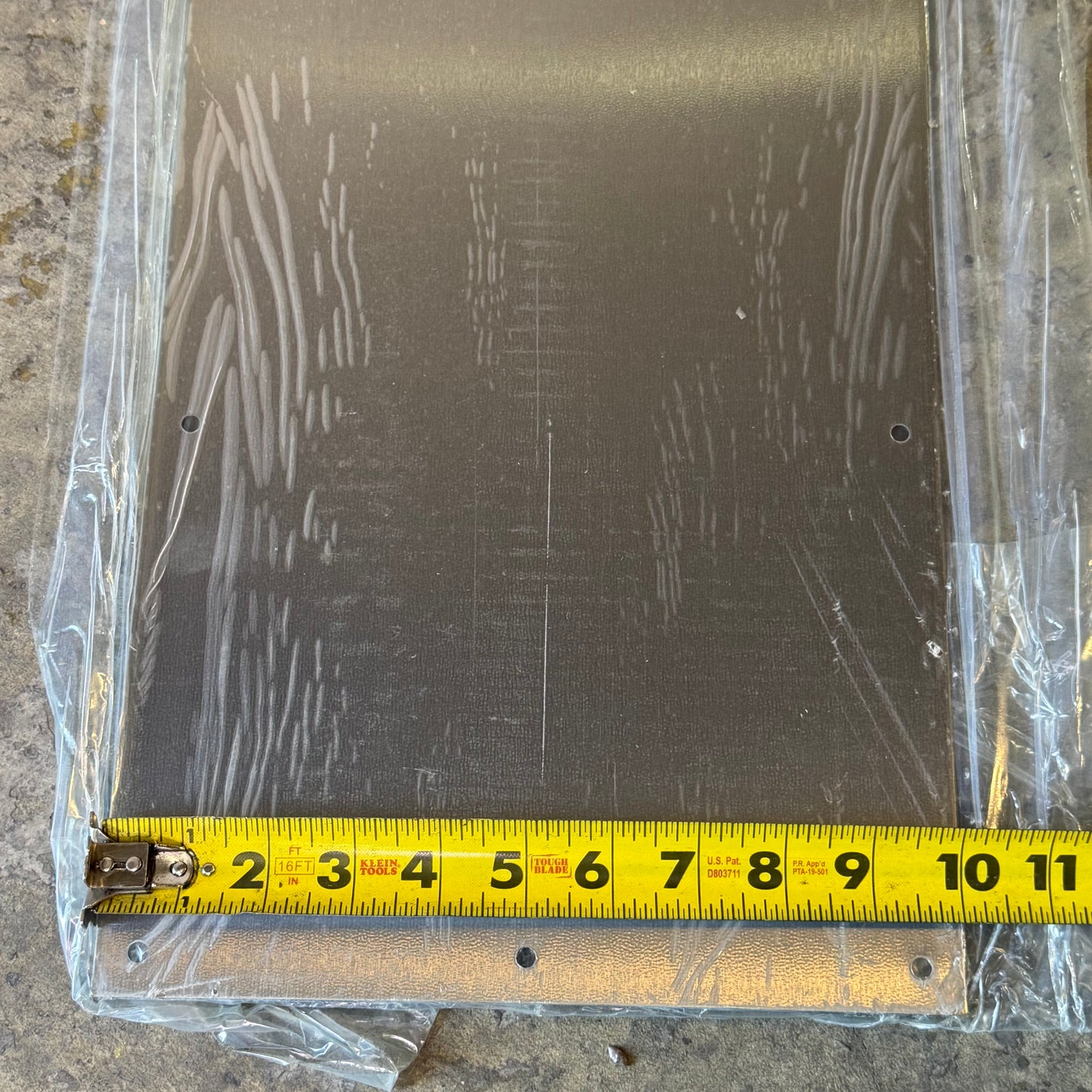 ALLEGION (5 PACK) Stainless Steel Kick Plate 8400 10" x 34" Grey US32D