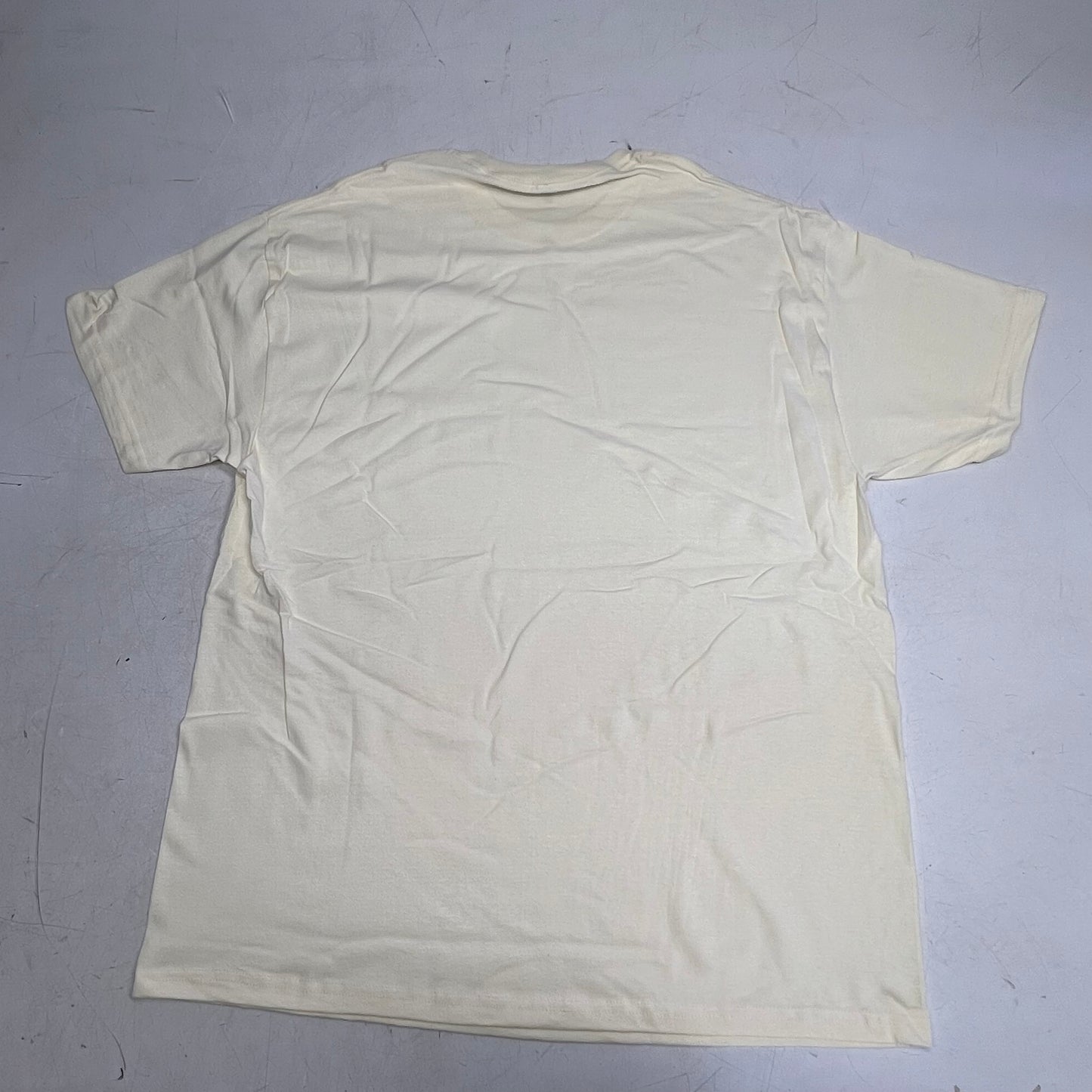ZA@ AMERICAN APPAREL (12 PACK) Heavyweight Cotton Tee Unisex Sz XL Crème 1301