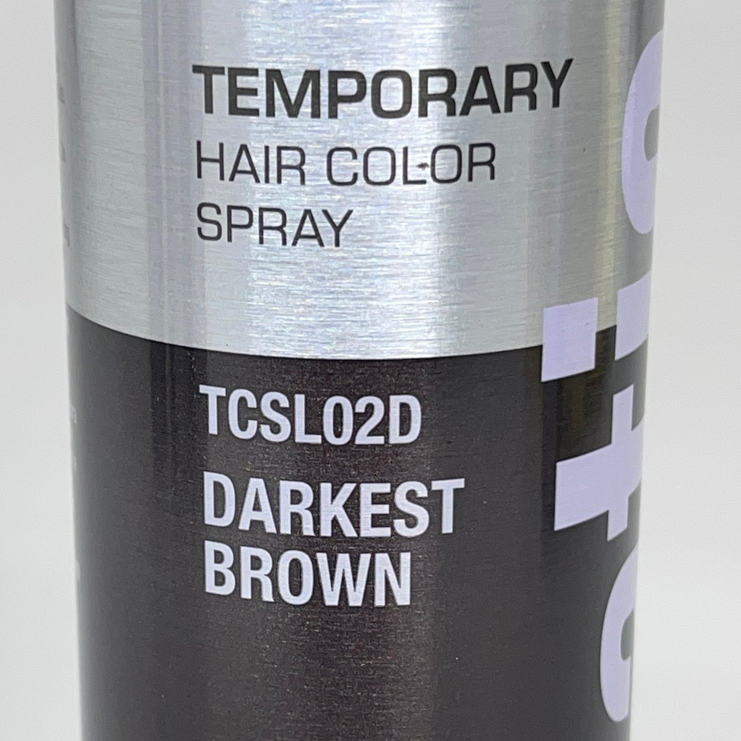 RED BY KISS (6 PACK) Tintation Temporary Hair Color Spray, Root Cover Up 6 oz (Darkest Brown) TCSL02D