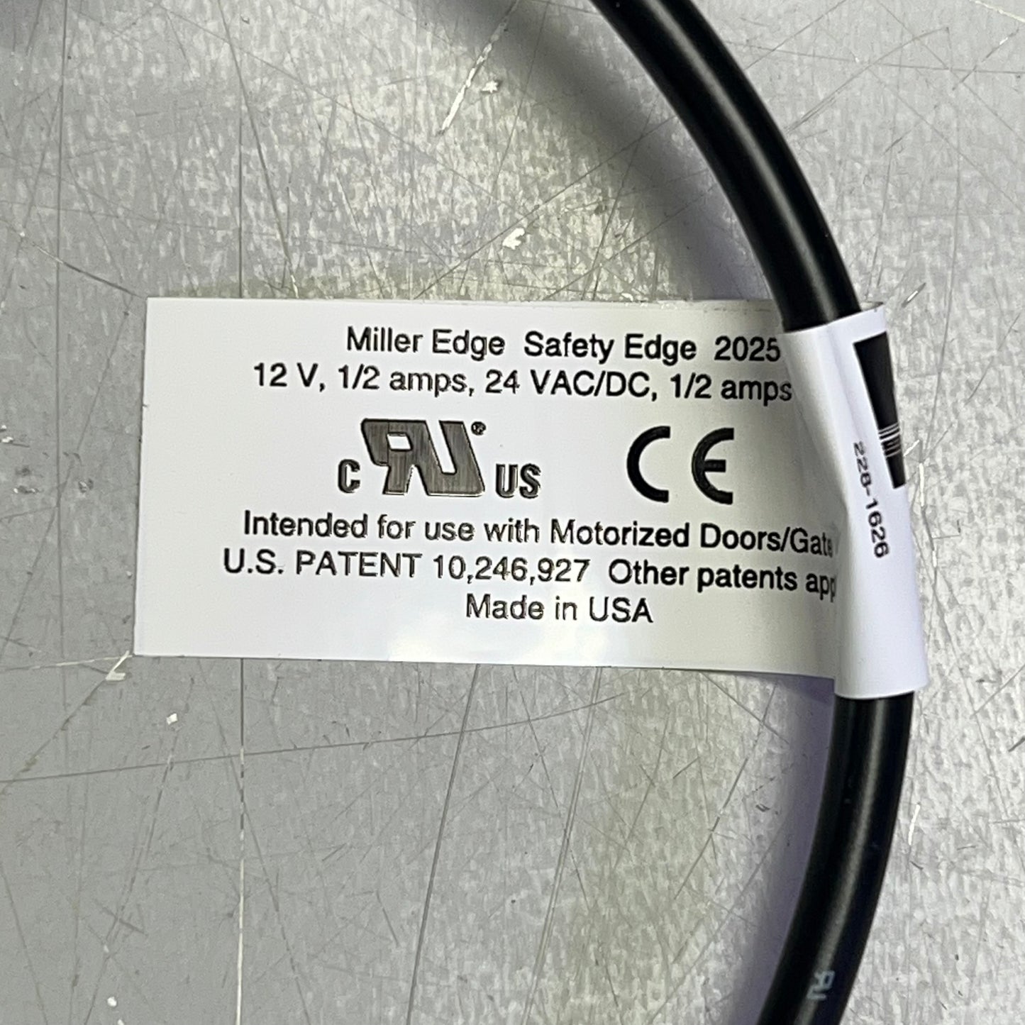 MILLER EDGE CPT Sensing CPT215 Universal End Kit Black CPT215-ENDKIT-U
