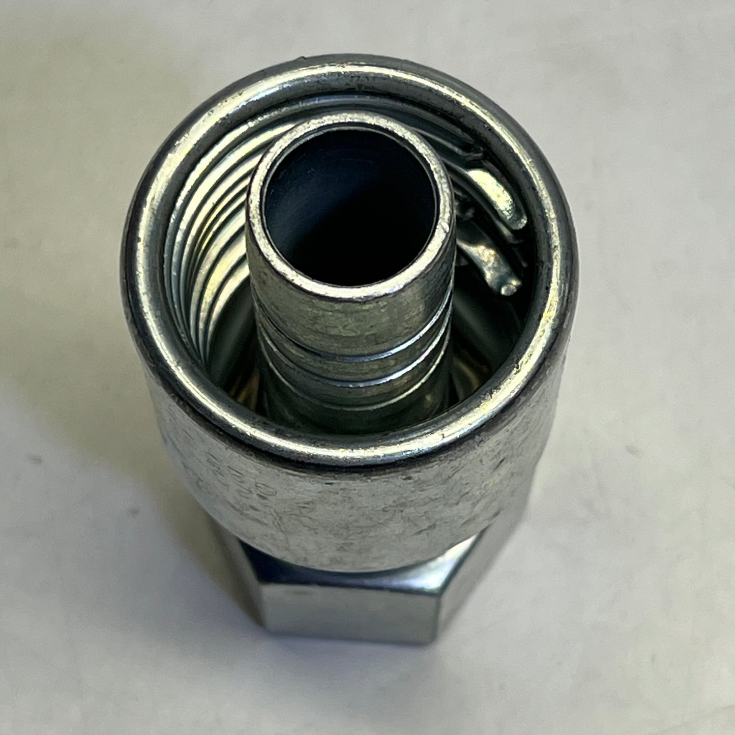 GATES  Female Flat-face O-ring Swivel Coupling 3/4" x 3.65" Silver G25230-1212