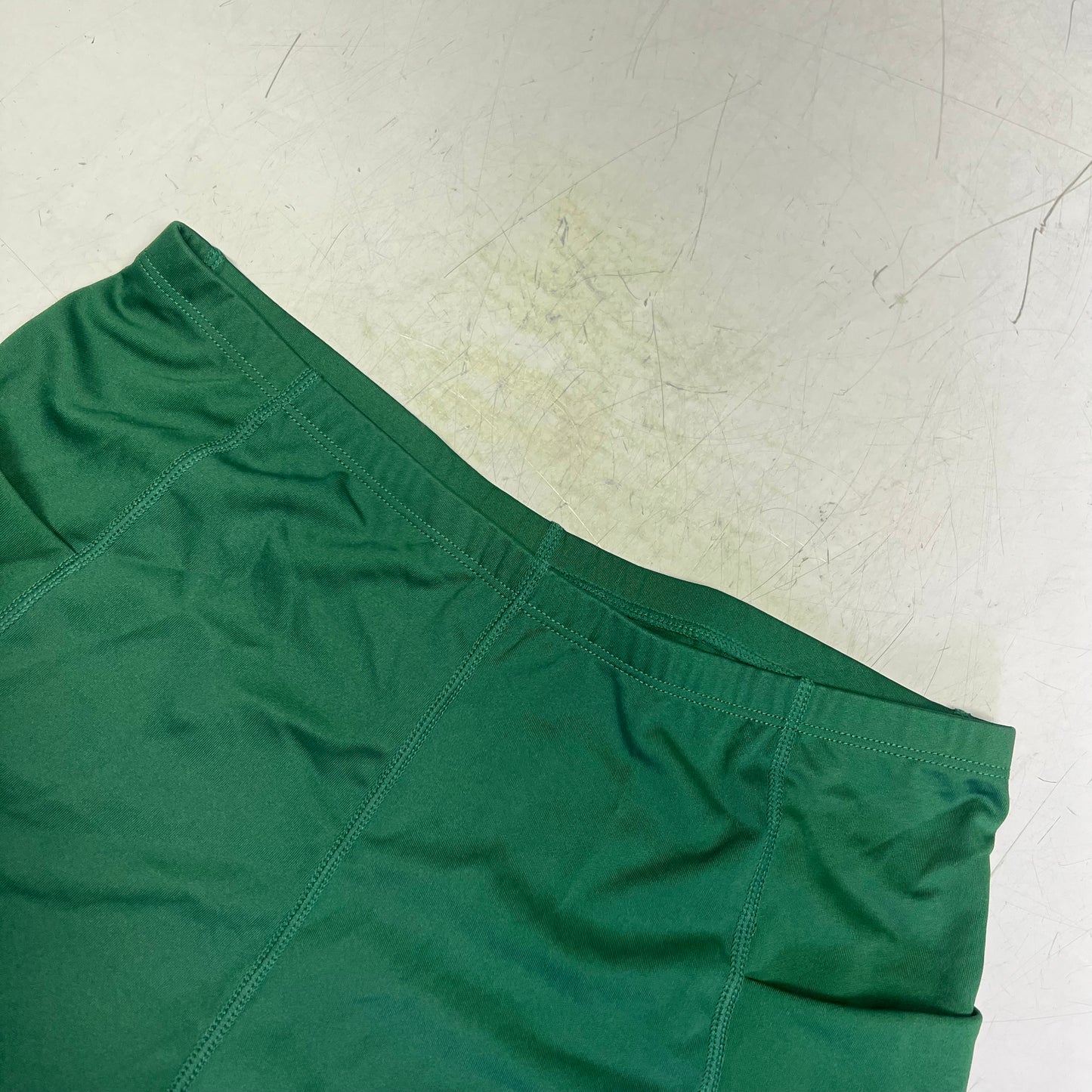 CHARMO Tennis Polo Dress Pleated Skirt W/ Shorts Women's Sz M Grass Green
