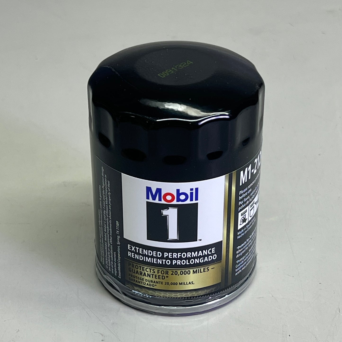 MOBIL 1 (2 PACK) Engine Oil Filter Protects For 20,000 Miles Black M1-212A