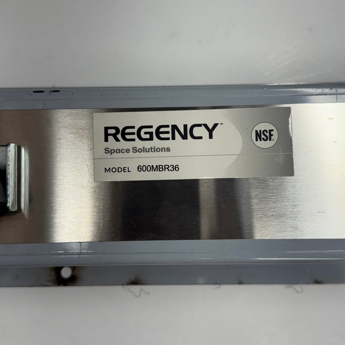 REGENCY Mop/Broom Holder - Stainless Steel Sz 36"L x 5"W 600MBR36