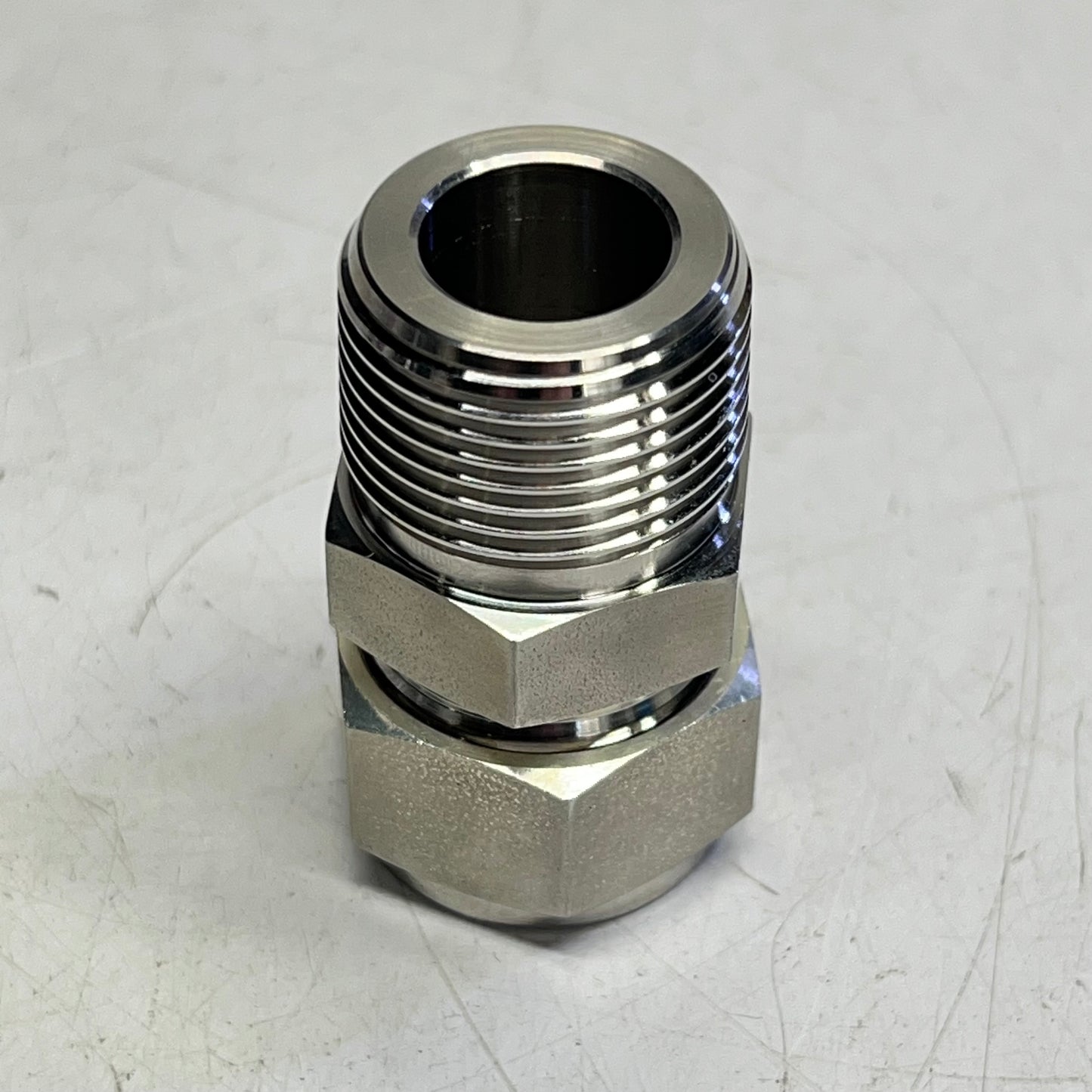 BRENNAN Ss Instrumentation 3/4" to 1/2" Fitting X Male Npt Straight 12 x 08  N2404-12-08-SS