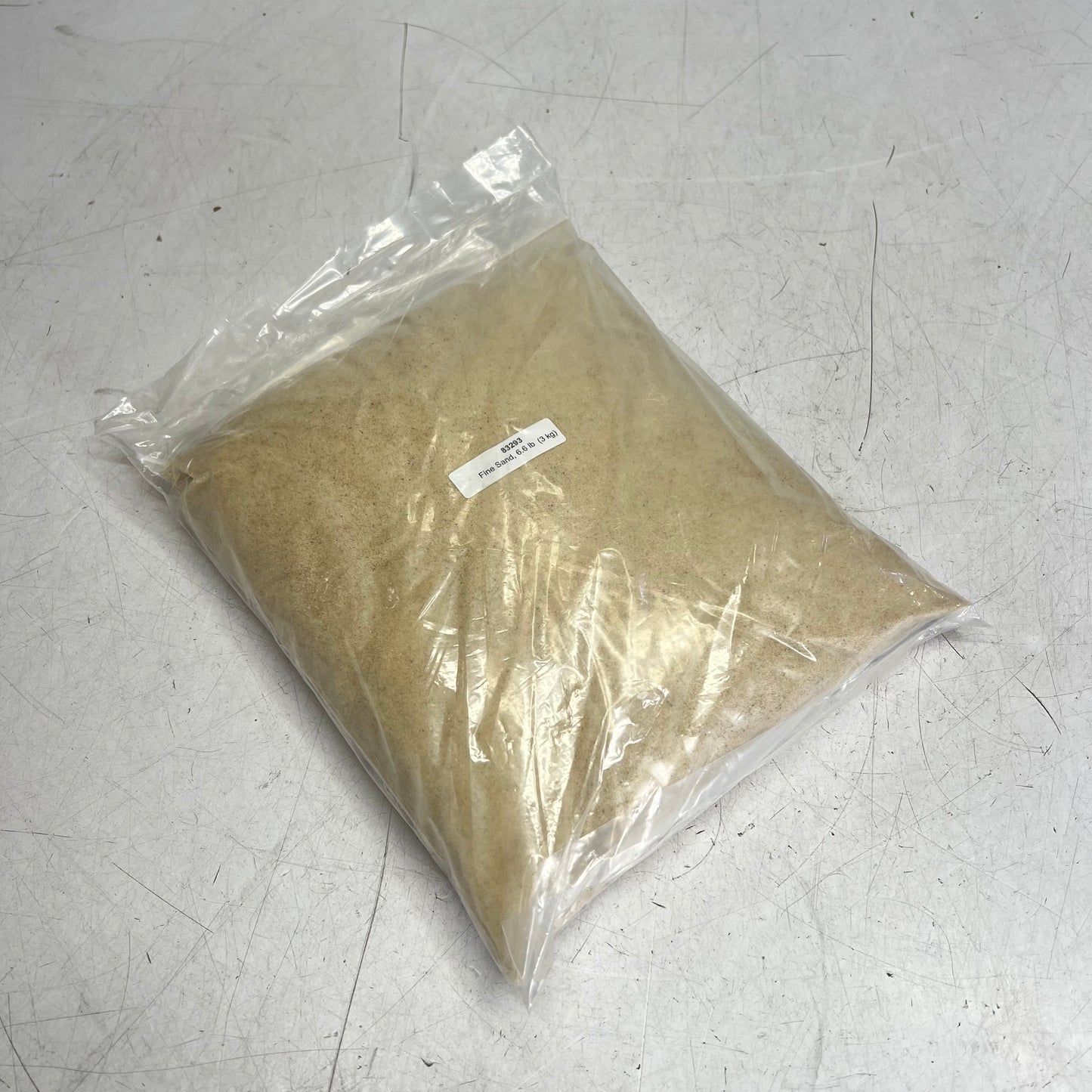 ZA@ HMH (6 LB BAG) Find Sand For Crafting, Terrariums & More Light Tan 832|93 A