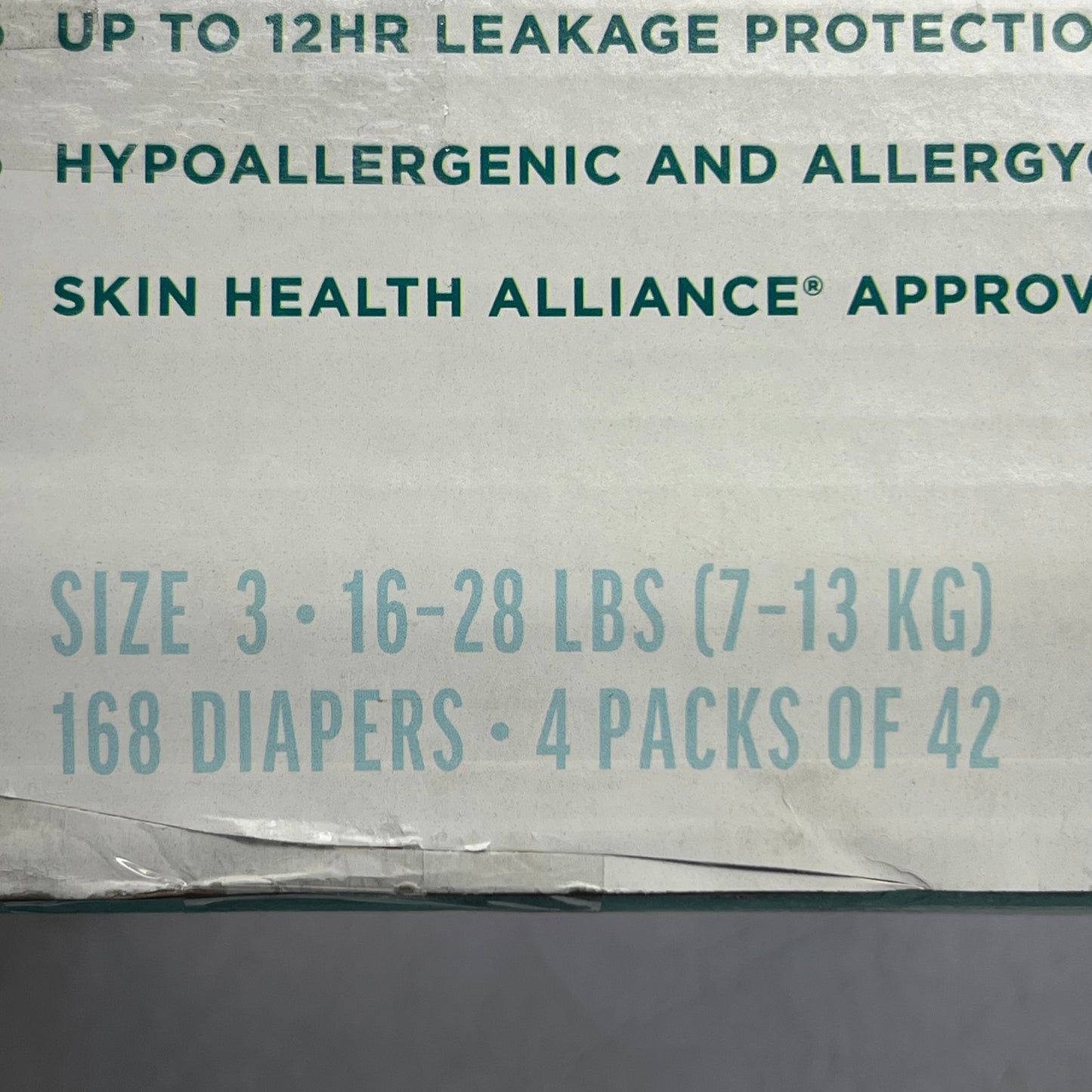 MAMA BEAR 168 Diapers (4 PACK Of 42 Diapers) Diapers Gentle Touch Baby 3 . 16-28 Lbs White (New Other, Distressed Box)