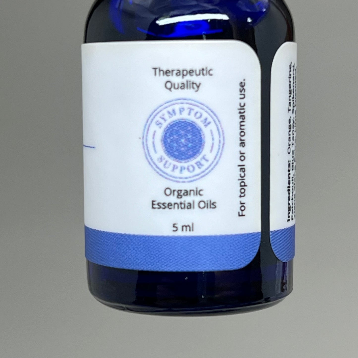 VIBRANT BLUE OILS Therapeutic Symptom Support Sleep Organic Essential Oils 5mL