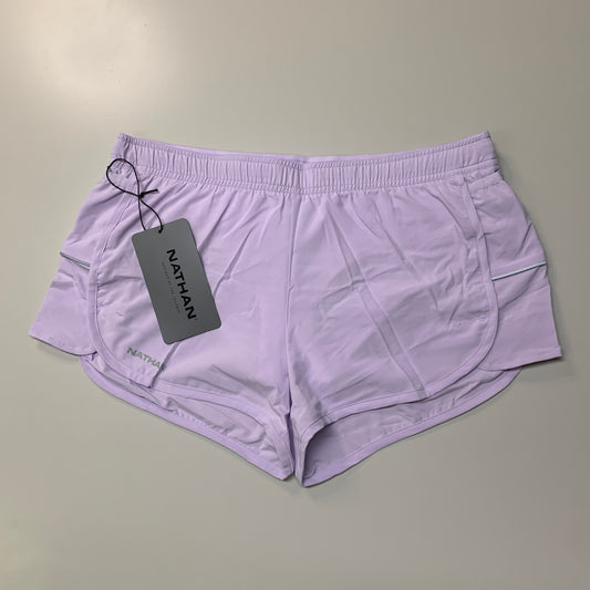 NATHAN Essential Short 2.0 Women's Lilac Breeze Size M NS51400-70036-M