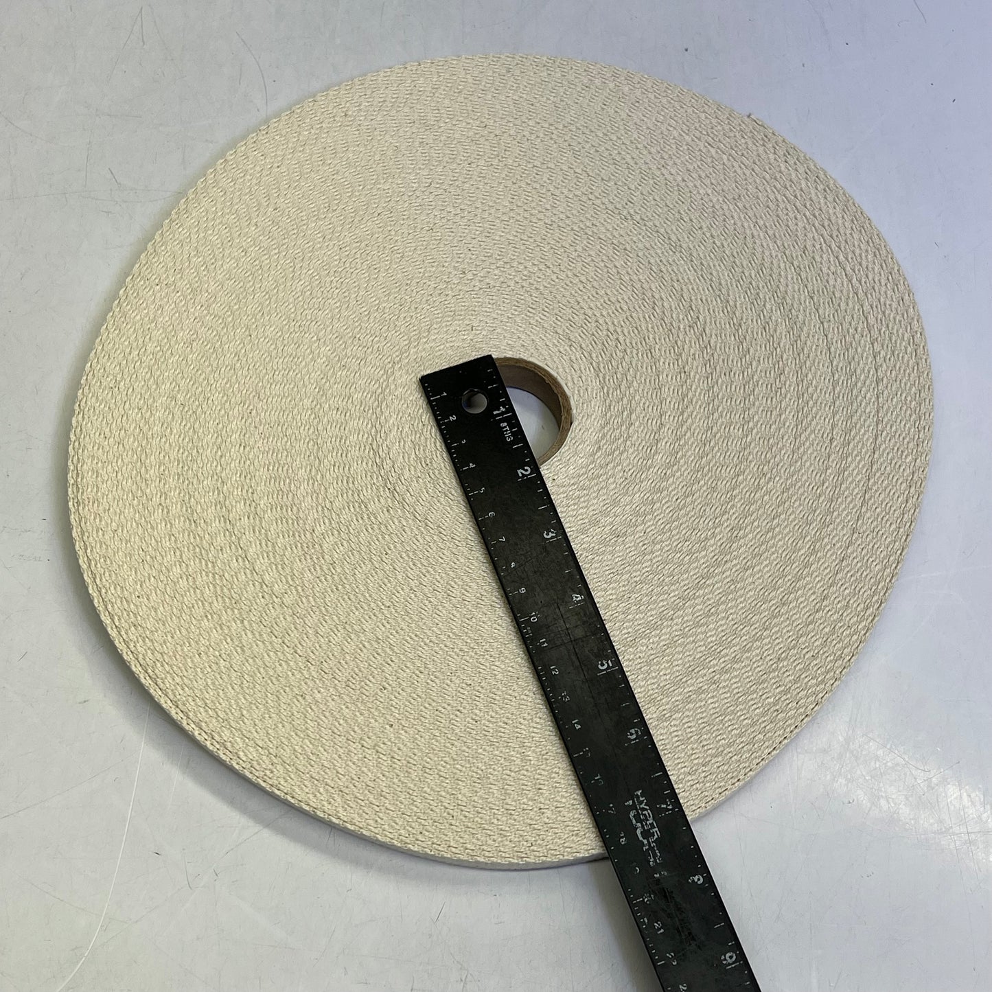 Natural Cotton Fabric Roll 1.5 Yds 5L-3/4  White 51211-0013 COL-5L-3/4"-NATURAL