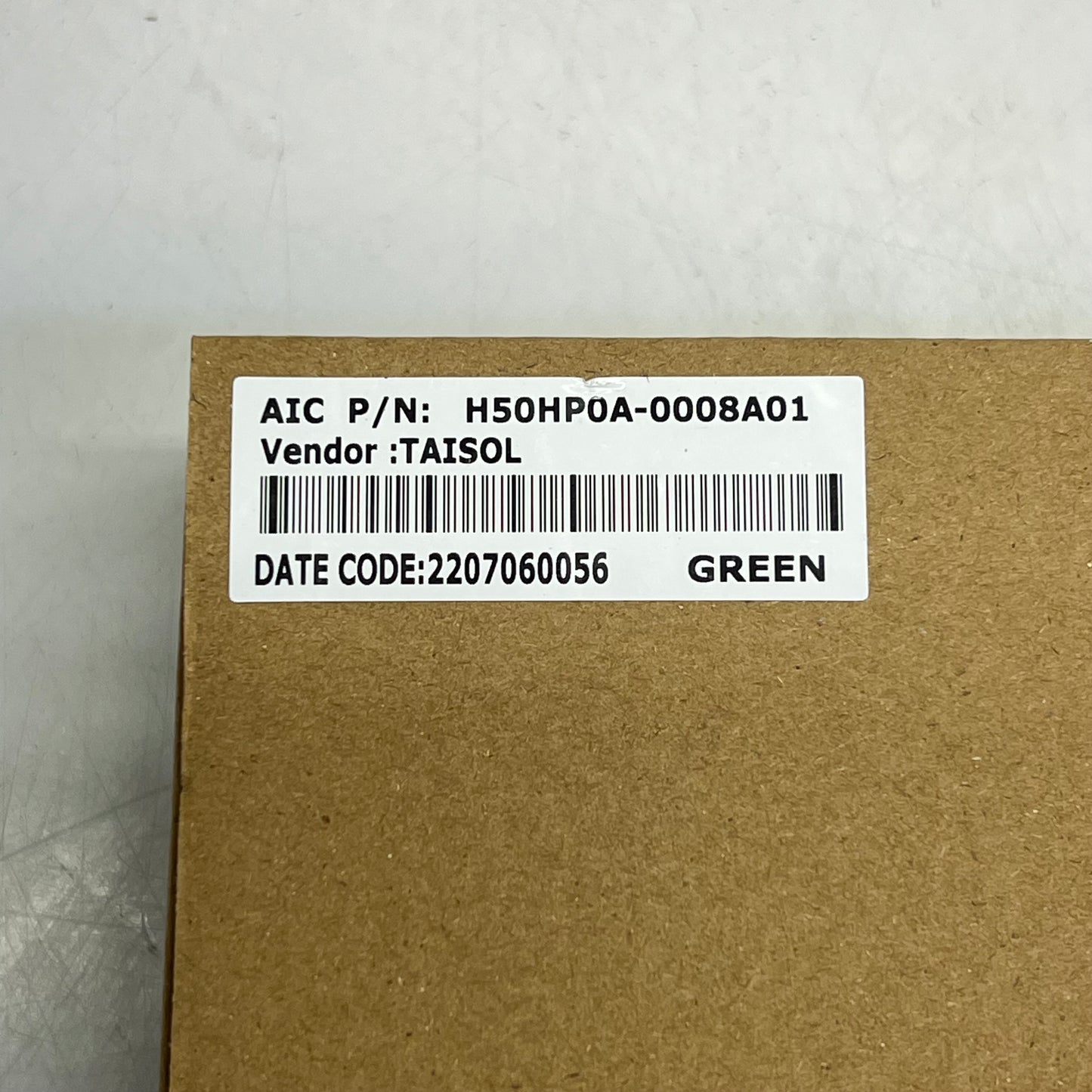 TAISOL CPU Heatsink & Fan Assembly 12VDC 4 Pin Green H50HP0A-0008A01