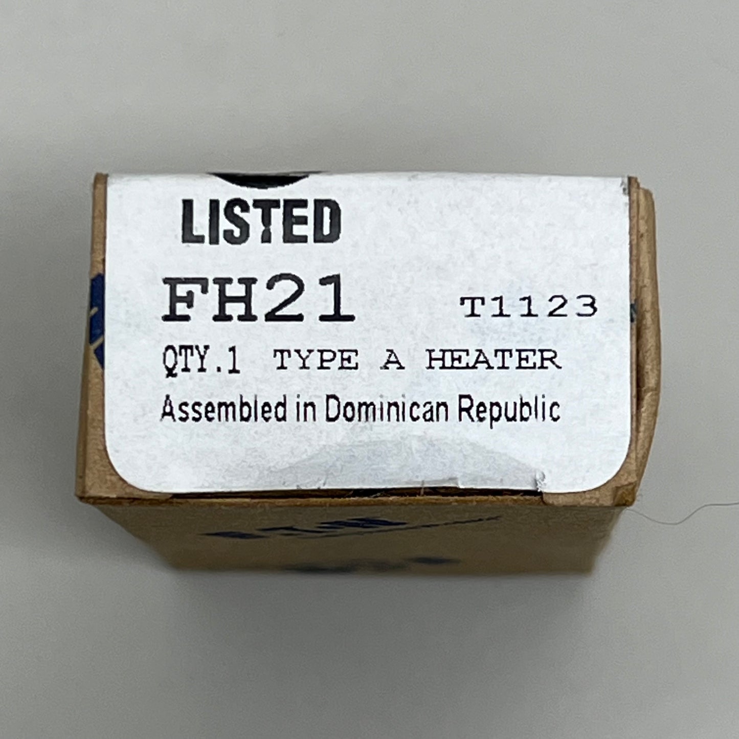 EATON Type A Heater Style 177c524G21 1.48-1.62 Amps FH21