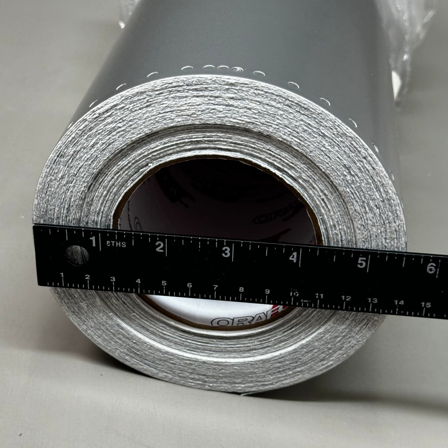 ORAFOL Oracal Intermediate Cal Silver Grey 15" X 50Yds 2.5 Mil Thick 651G-090