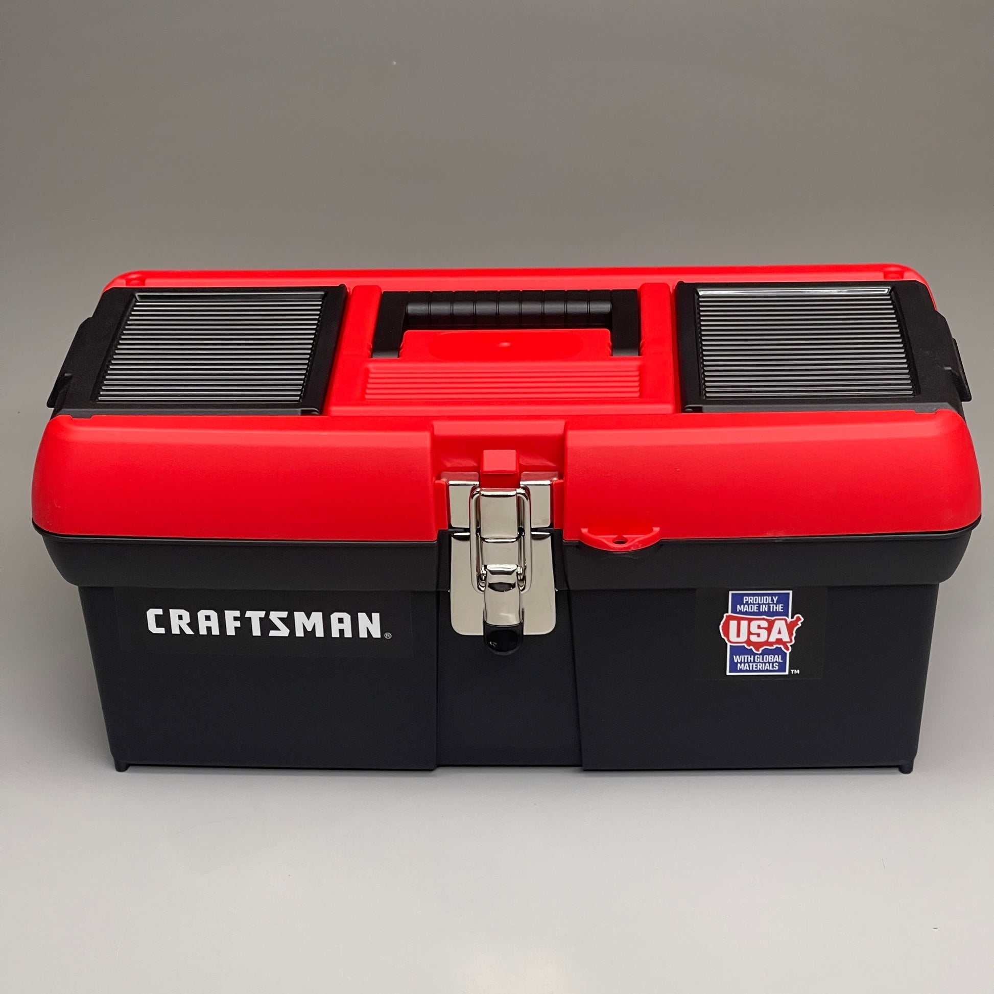 CRAFTSMAN Classic Tool Box - 16-in - Black and Red CMST16005