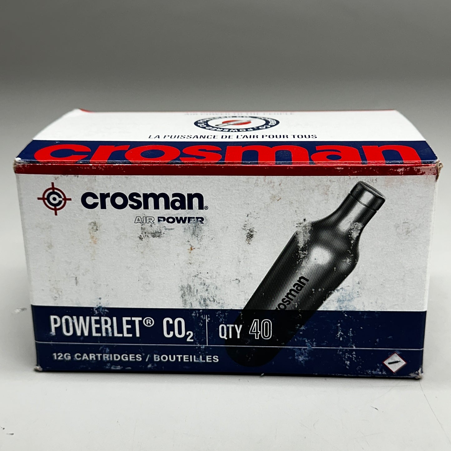 CROSSMAN 40-PACK! Air Power Powerlet CO2 Cartridges