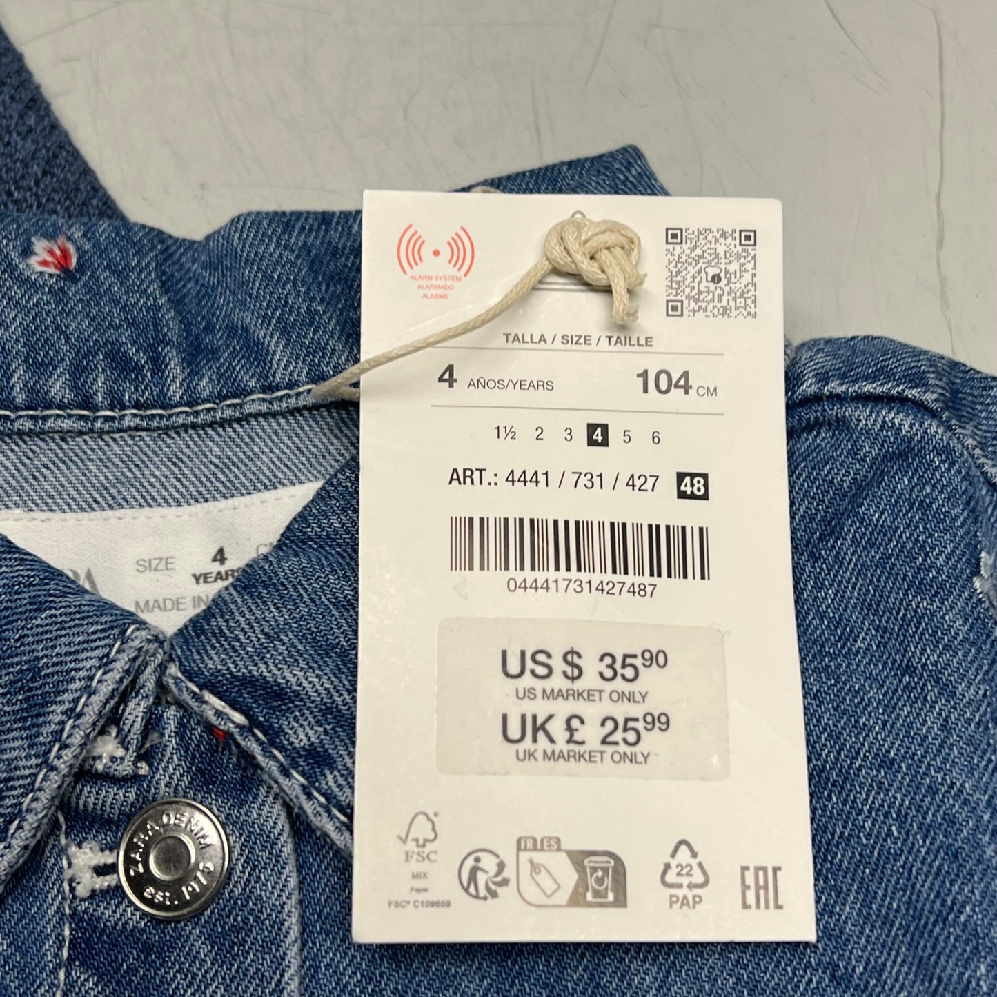 ZA@ ZARA Lot of Assorted Children's Clothing Sweaters, Pants & Tops Girl's & Boy's Multicolor