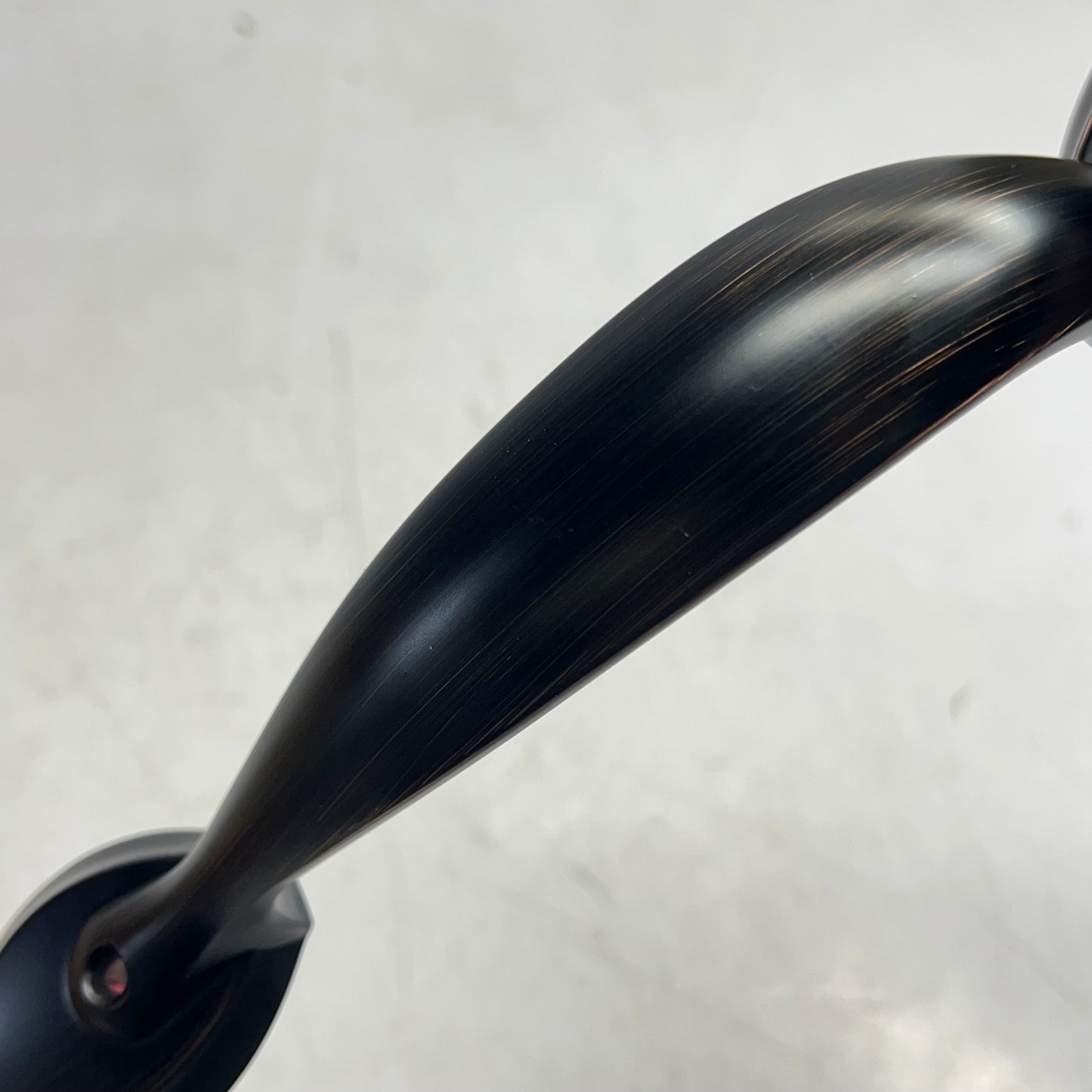 ZA@ KWIKSET Handleset Dead Bolt Keyed One Side Exterior Only (As-is Missing Parts)