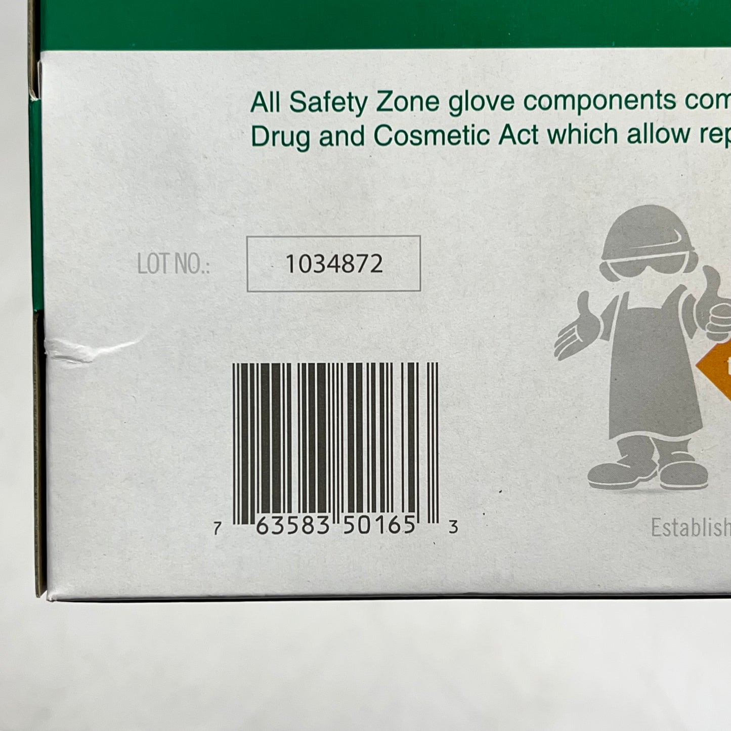 THE SAFETY ZONE (1,000 PACK) Industrial Grade Lightly Powdered Unisex Sz M Clear GVDR-MD-1
