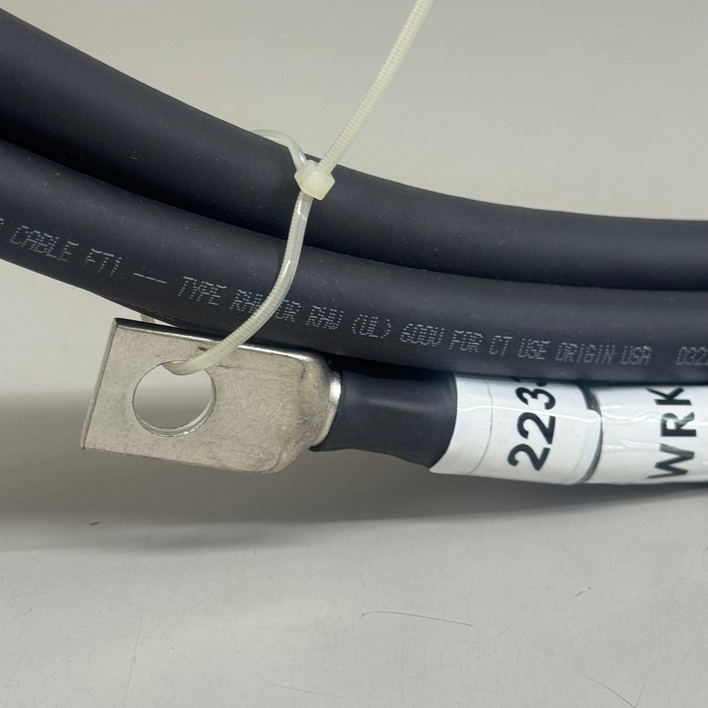 HYPERTHERM Welding Cable With 1/2 Lugs 2/0 3/8 x 25' 223335