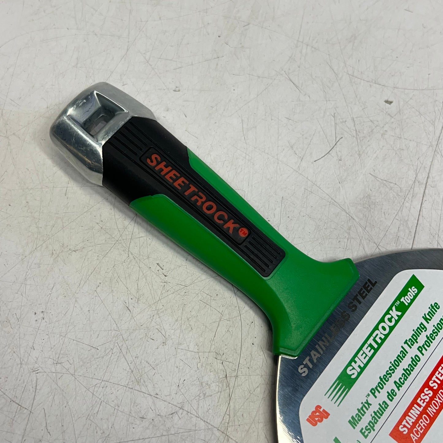 SHEETROCK  Matrix Stainless Steel Putty Knife Flexible Stainless Steel 6" 340506