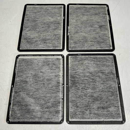 (4 PACK) Auto Air Strainer for Toyota Corolla 2007-2016 8.5"W x 11.5"L Grey 17812-0F011