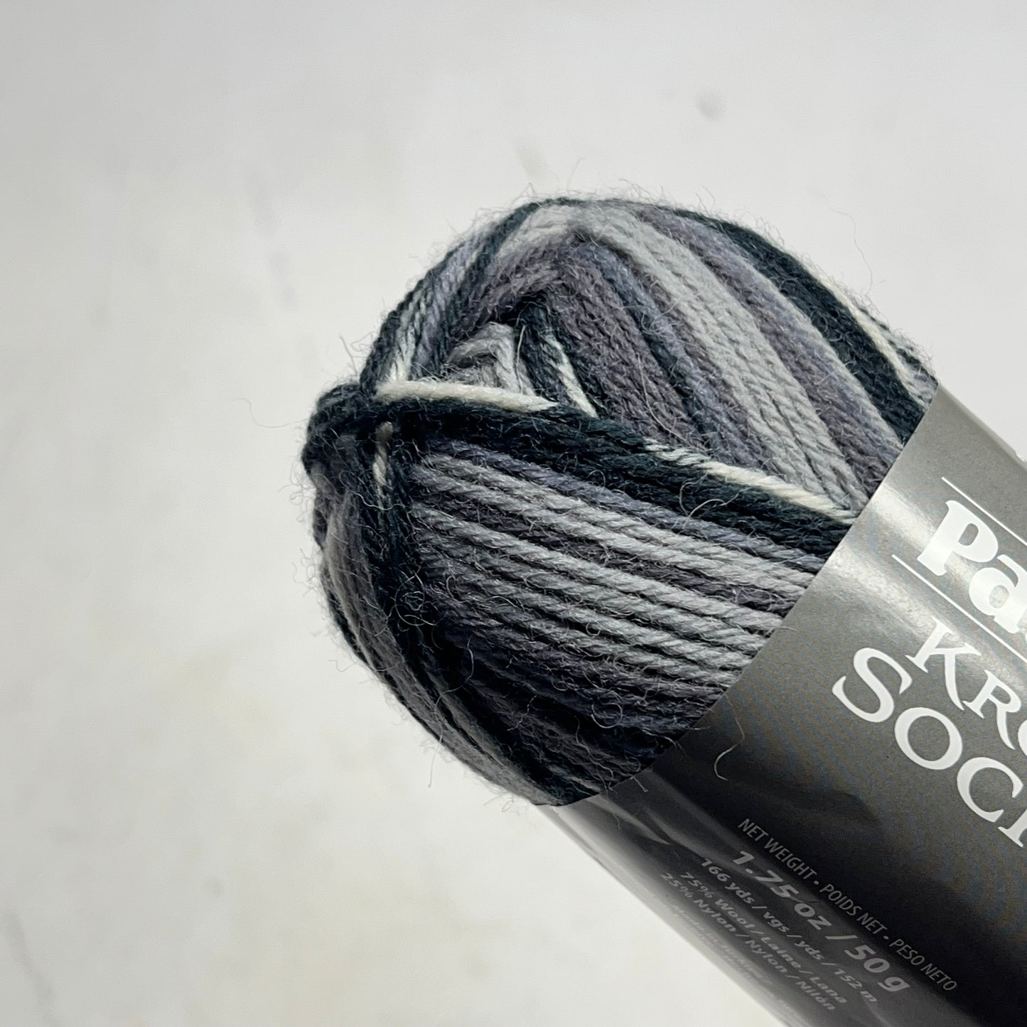 PATONS (3 PACK) Kroy Socks Yarn For Garments & More 166 Yds Tourmaline Stripes