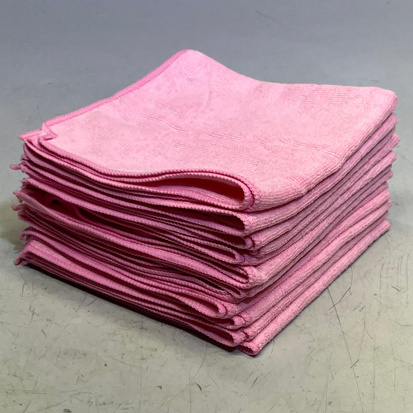 SMARTCHOICE (12 PACK) Microfiber Cloths, Pink M915107P