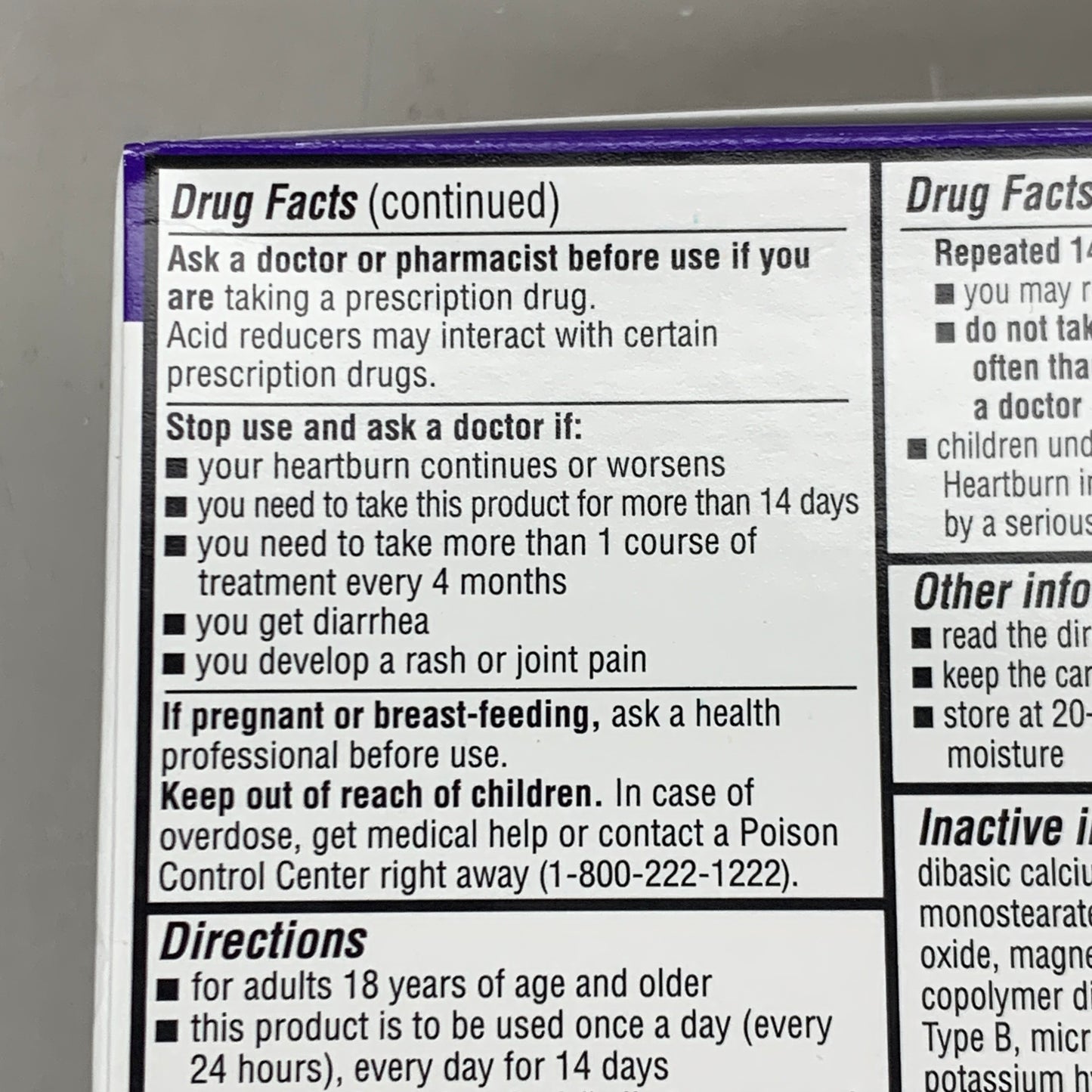 ZA@ DR.REDDY'S 2 BOXES! (4 Bottles) Omeprazole 20 mg Acid Reducer 112 CAPSULES (AS-IS)
