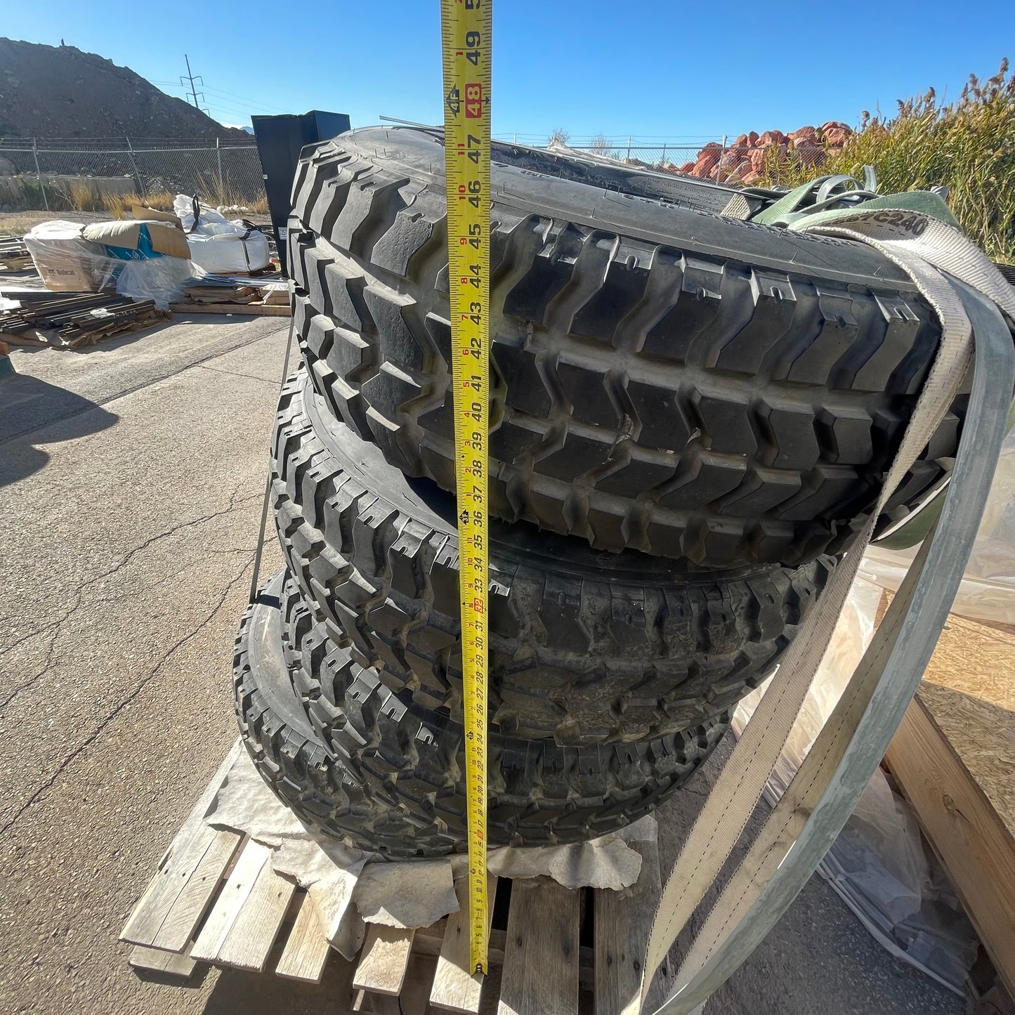 GOODYEAR (4 PACK) Wrangler MT 37x12.50R16.5LT Mud Terrain Tires