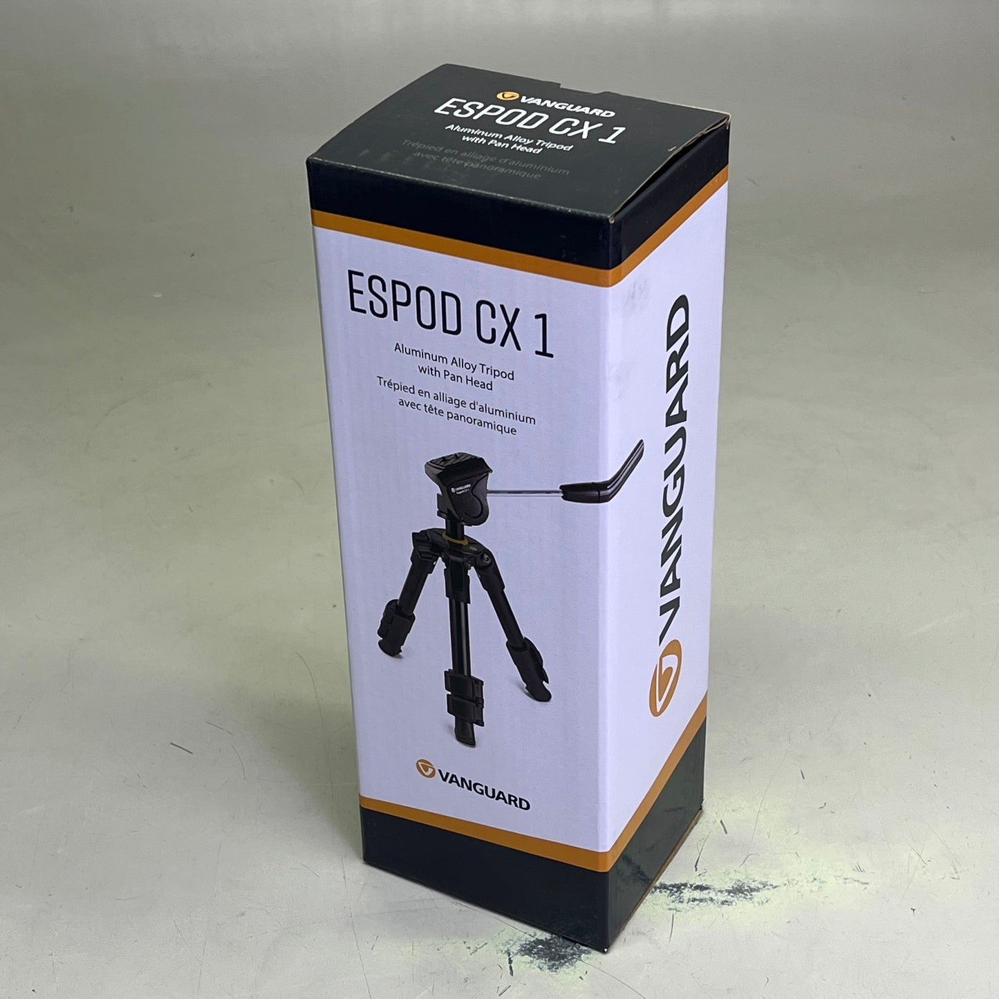 VANGUARD Compact Table Top Tripod W/ 2-Way Pan Head & Anti-slip Feet ESPOD CX 1