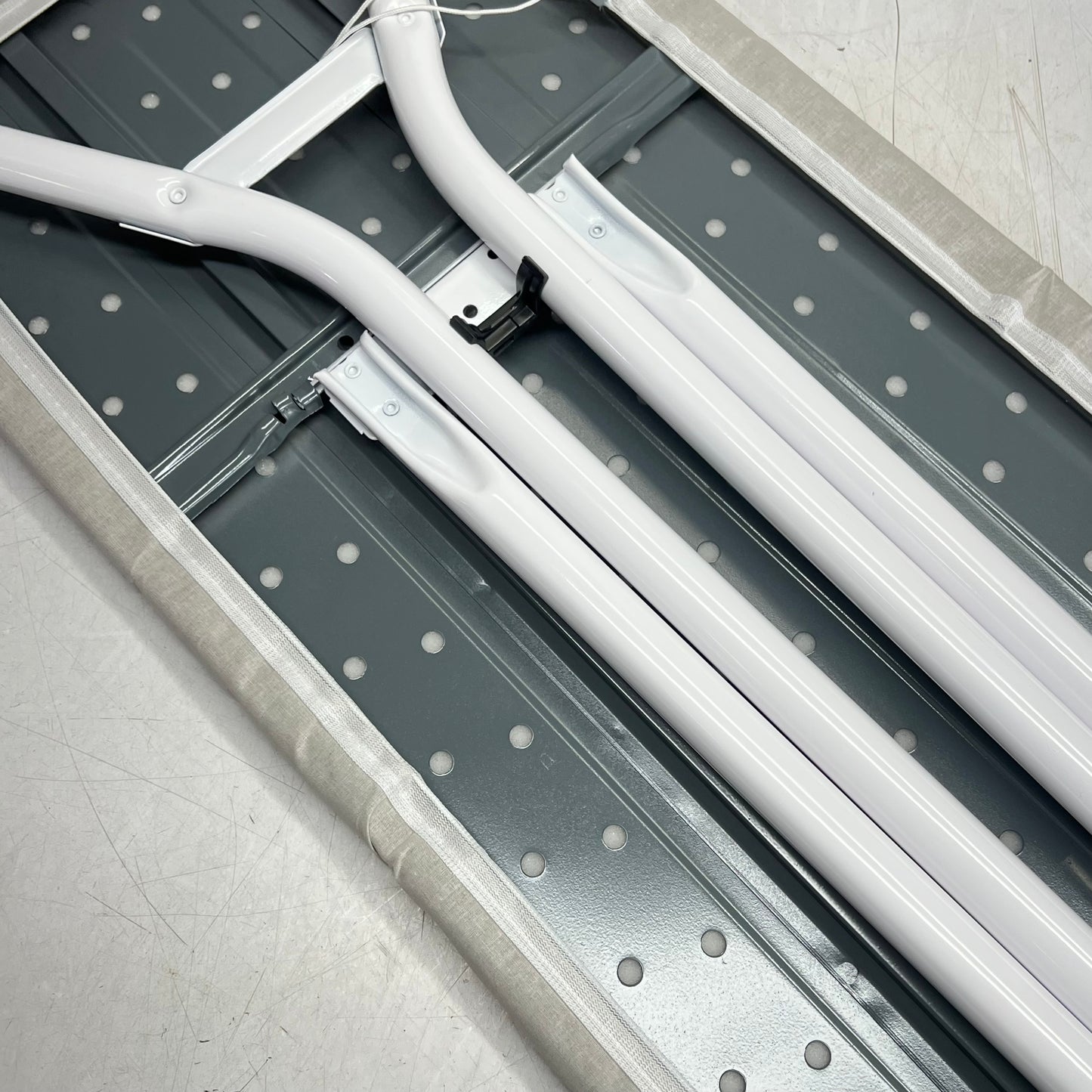 ZA@ BRIGHTROOM Standard Ironing Board Collapsible & Adjustable Grey 002-00-9028