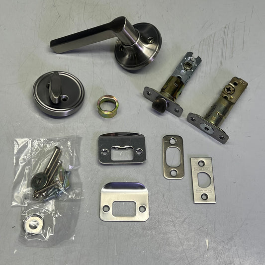 SCHLAGE J-Series Single Cylinder Keyed Entry Interior Bright Chrome JH59-SOL