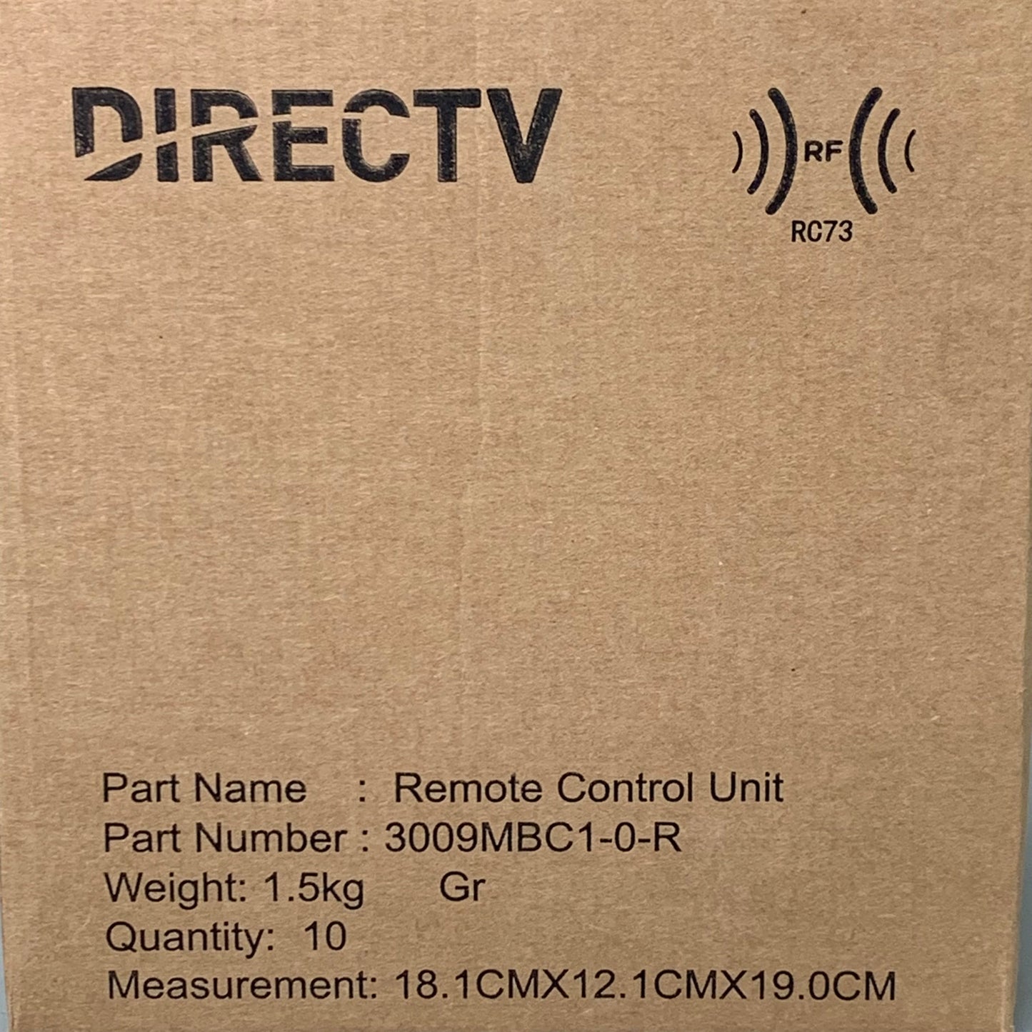 ZA@ DIRECT TV 10PK! Universal Remote Controls RC73MP-19 (New) B