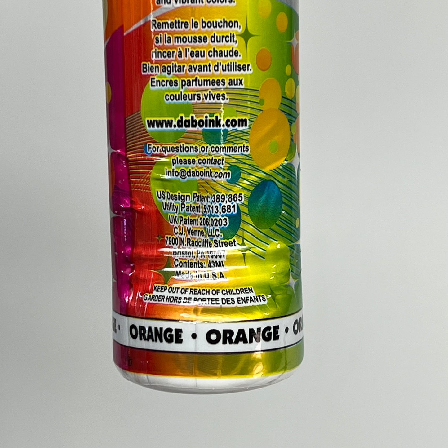 DAB O INK (12 PACK) Sunsational Bingo Marker Bright Ink 43ml/1.4 oz Orange C26