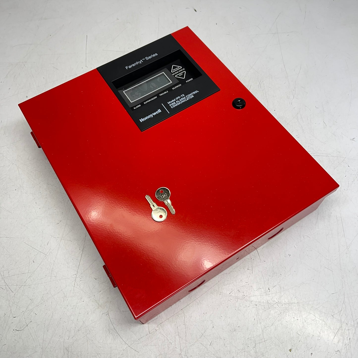 HONEYWELL Silent Knight Fire Alarm Control Panel In Cabinet 19x16x3 Red IFP-75