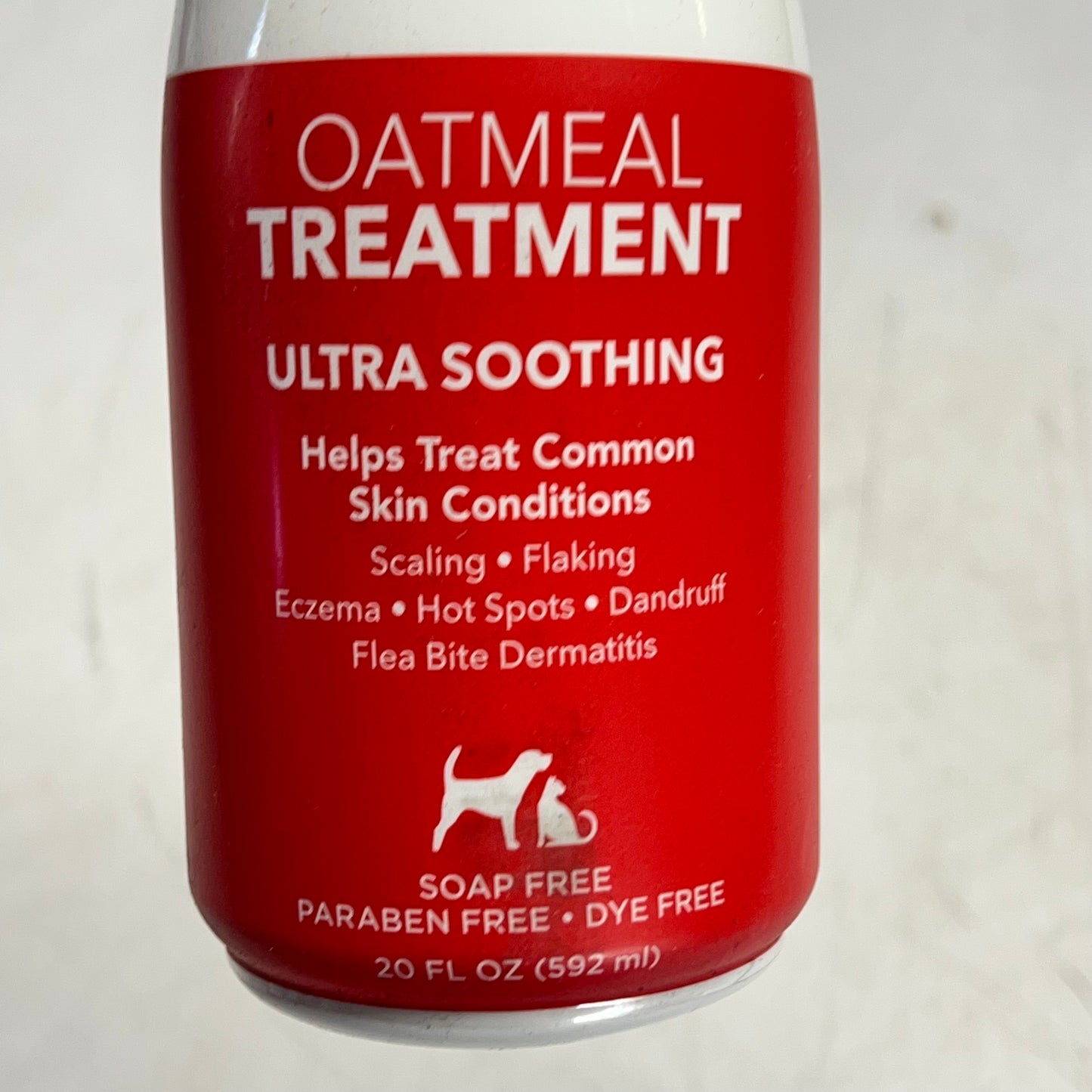 TROPICLEAN (2 PACK) Stops Itching Fast Medicated Oatmeal Treatment  20 Fl Oz