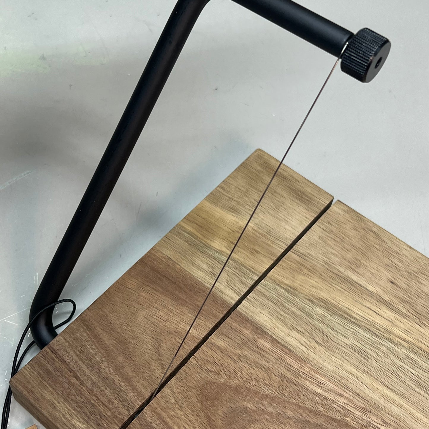 CREATIVE CO-OP Acacia Wood & Stainless Steel Cheese Slicer 10-3/4x7-1/2" DF8870