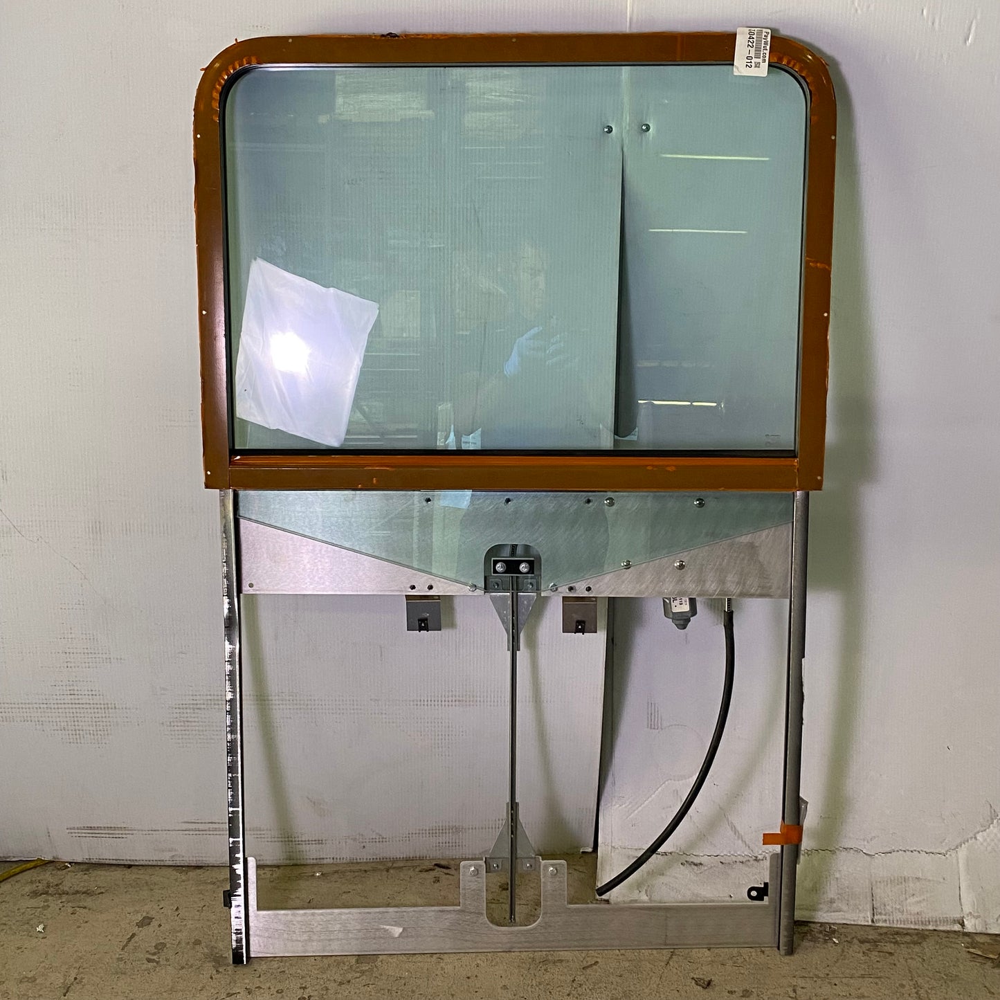 ZA@ Car Window Assembly 34"W x 52"H Grey (AS-IS, Minor Damage)