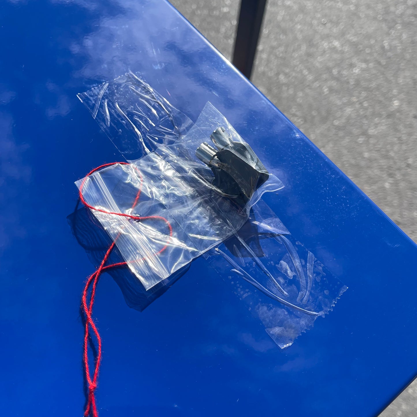 MAC TOOLS Vertical Power 7 Drawer Drop Top Cart 49” Blue UC4925VPD-BL