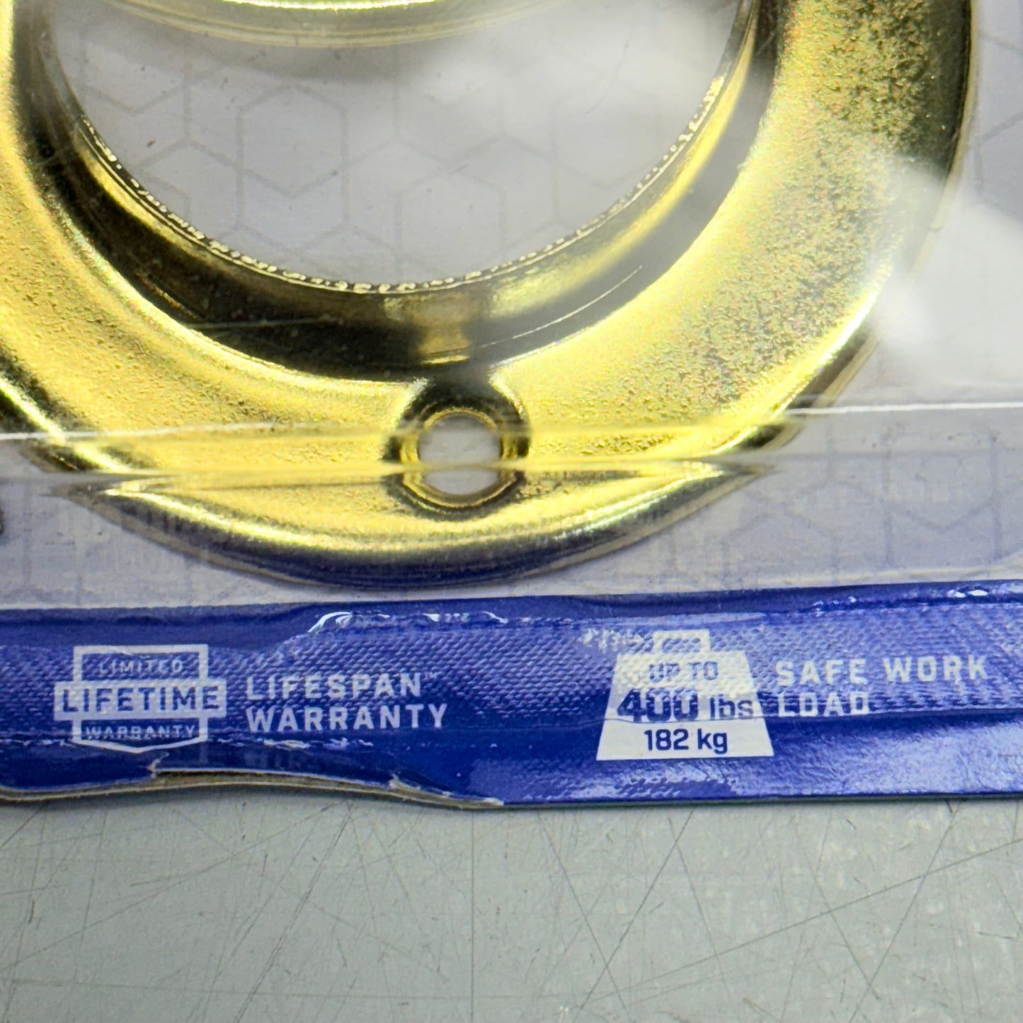 NATIONAL HARDWARE (5 PACK) Pole Socket Set Steel Brass N191-551