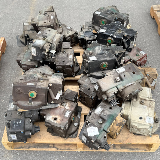 NEW YORK AIR BRAKE (22 Units) Railroad Air Brake Valves, Train Parts (AS-IS)