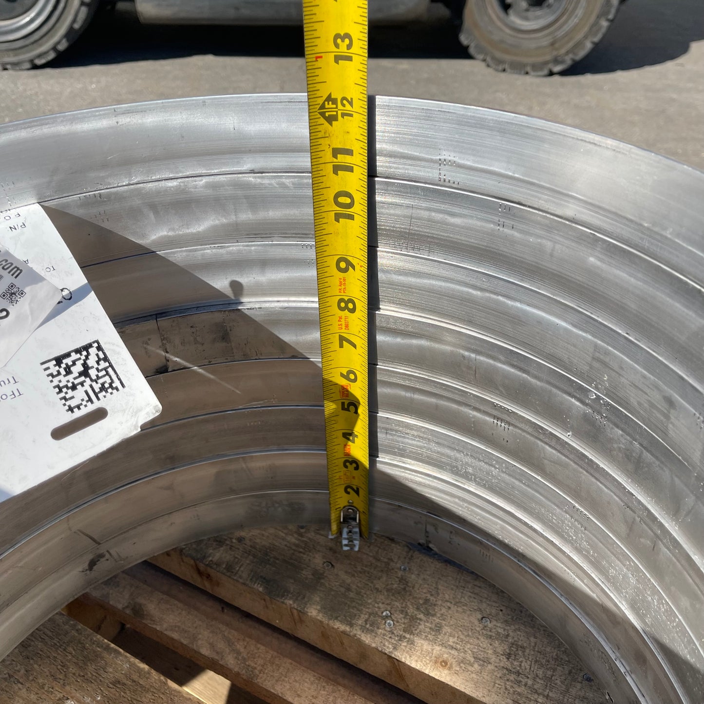 ZA@ Pallet of MIXED Galvanized Steel Rings (AS-IS)