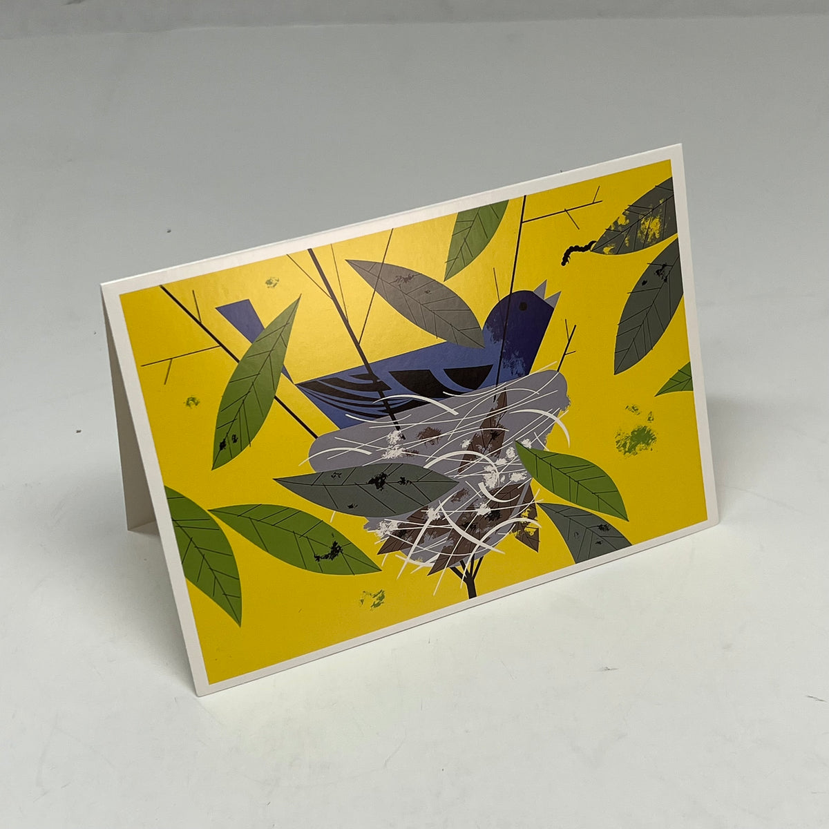 POMEGRANATE (20 PACK) Charley Harper Nesting Instinct Notecards W/ Envelope 4x6"