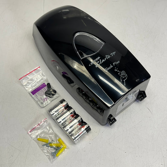 BETCO CLARIO Touch Free Foam Soap Dispenser W/ Batteries 12" L Black 91968-00